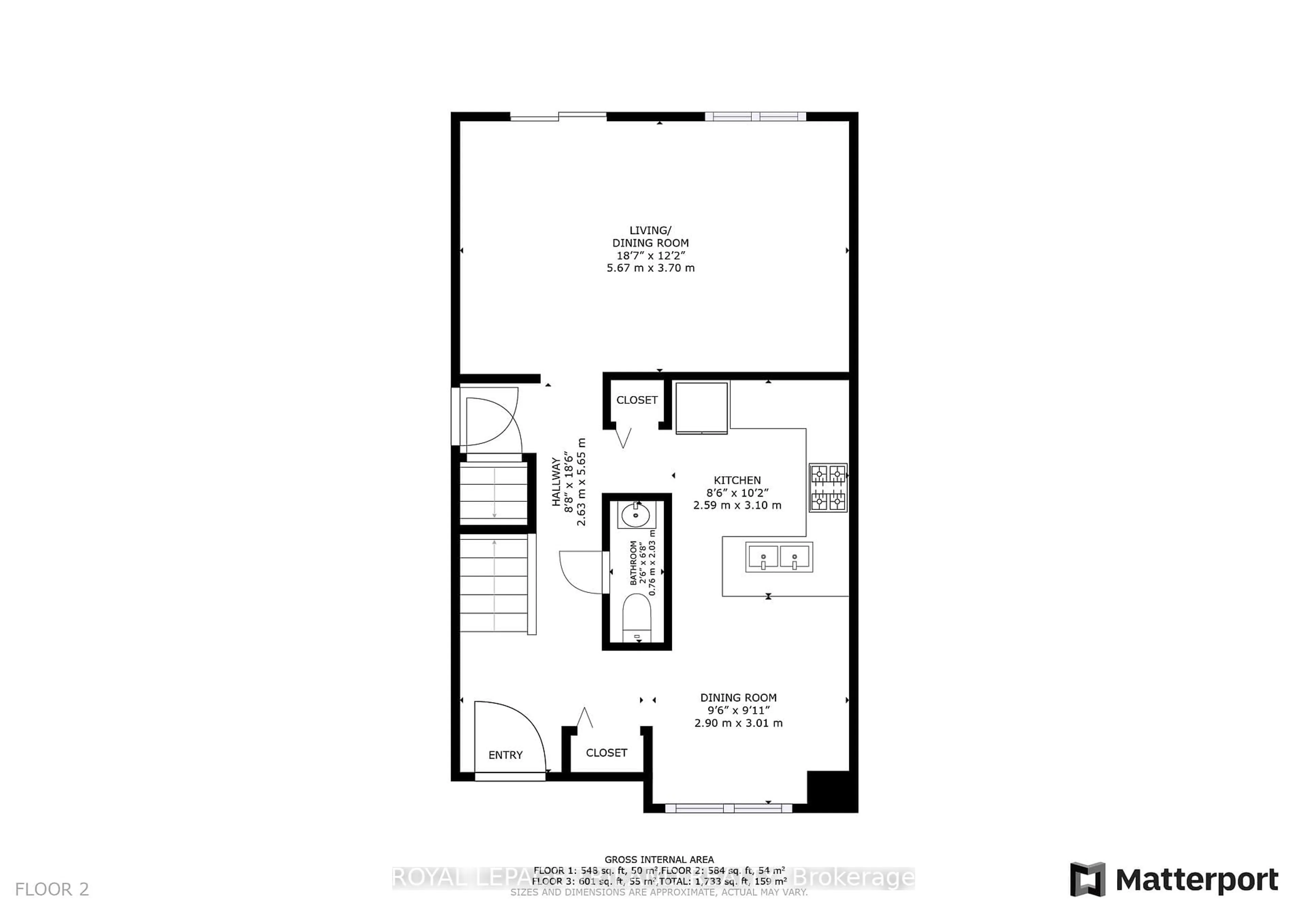 Floor plan for 147 Gerald Cres, London South Ontario N5Z 5A3