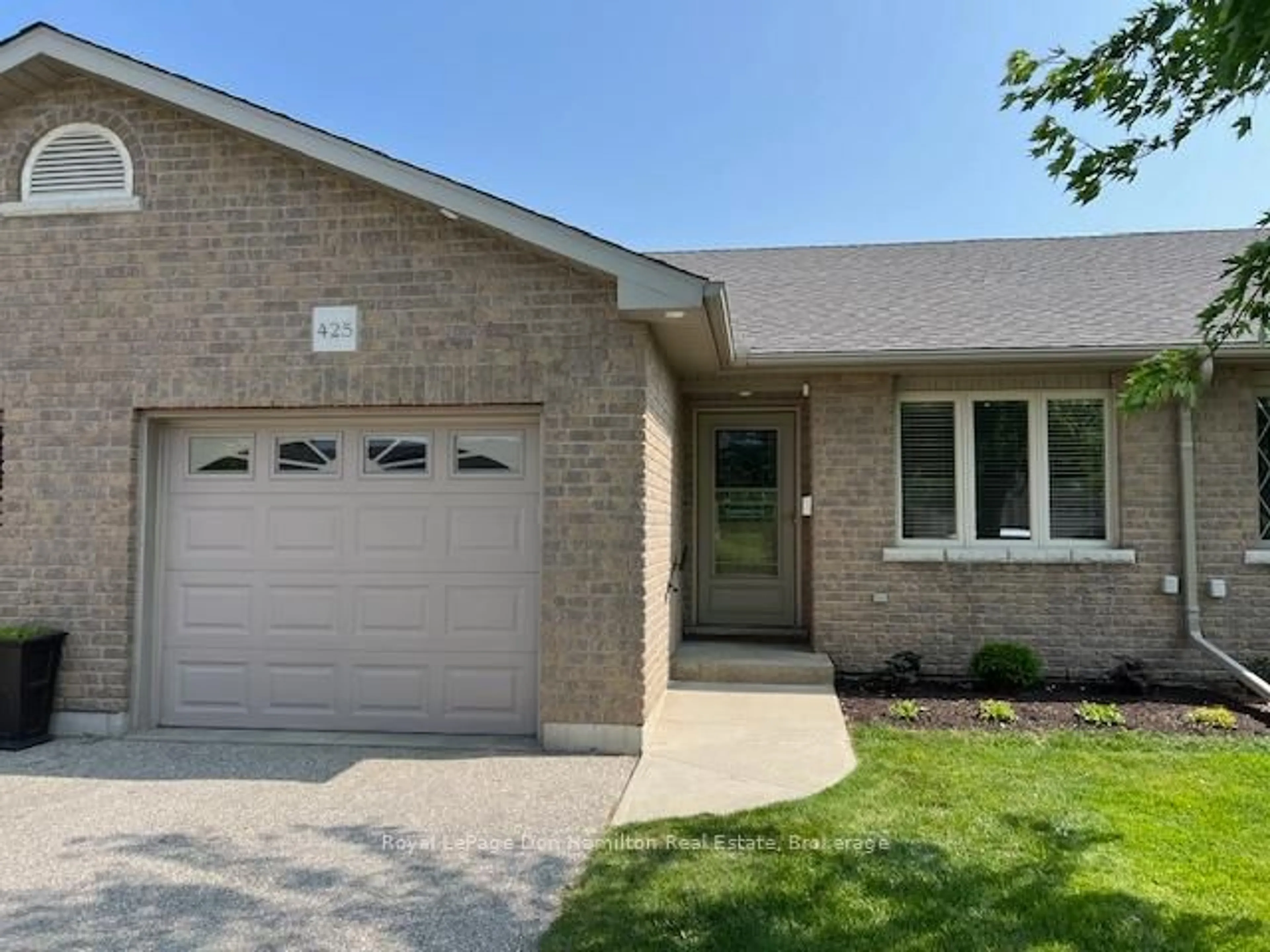 Home with brick exterior material, street for 425 Danby St, North Perth Ontario N4W 0A5