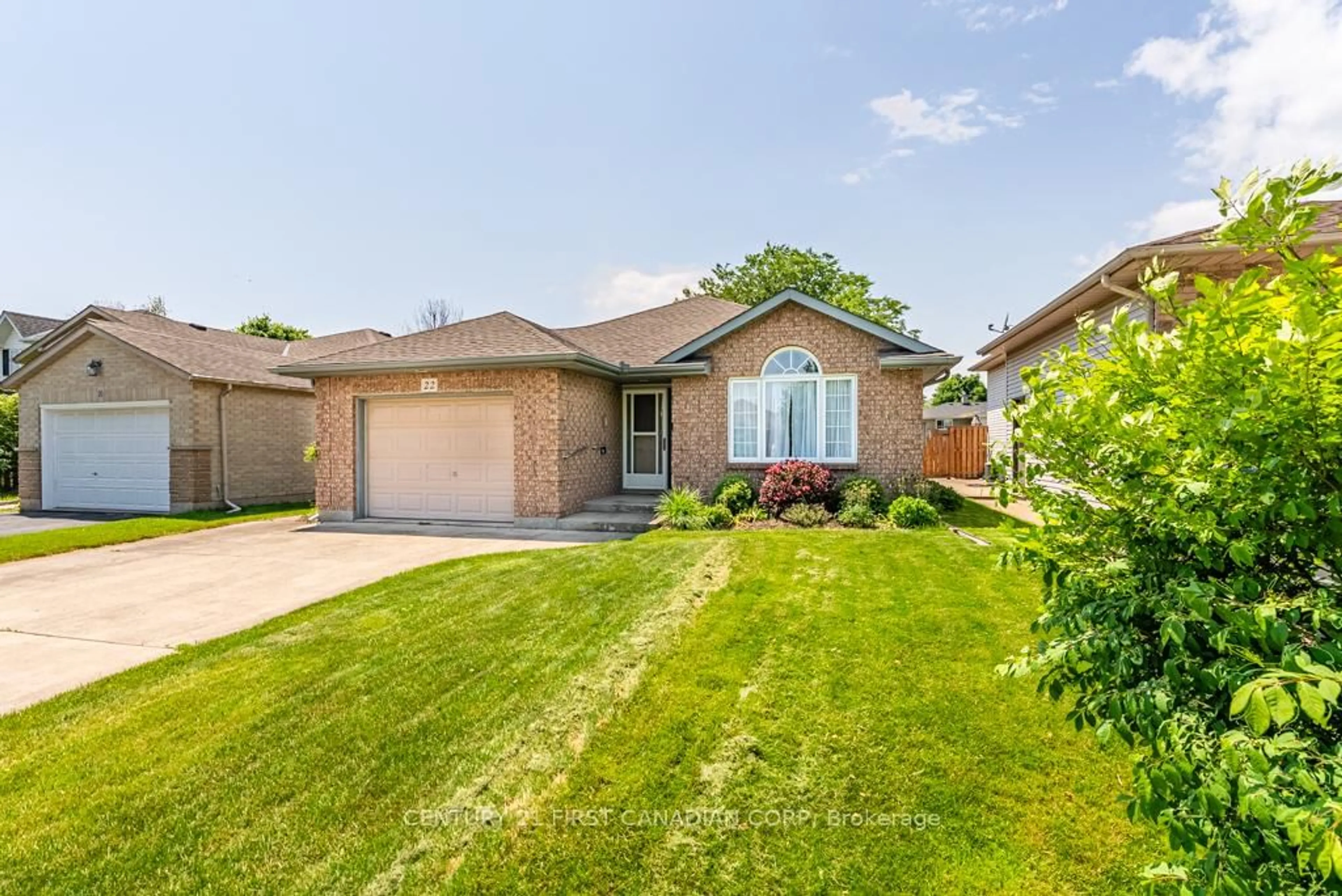Home with brick exterior material, street for 22 Tanner Dr, Pelham Ontario L0S 1E4