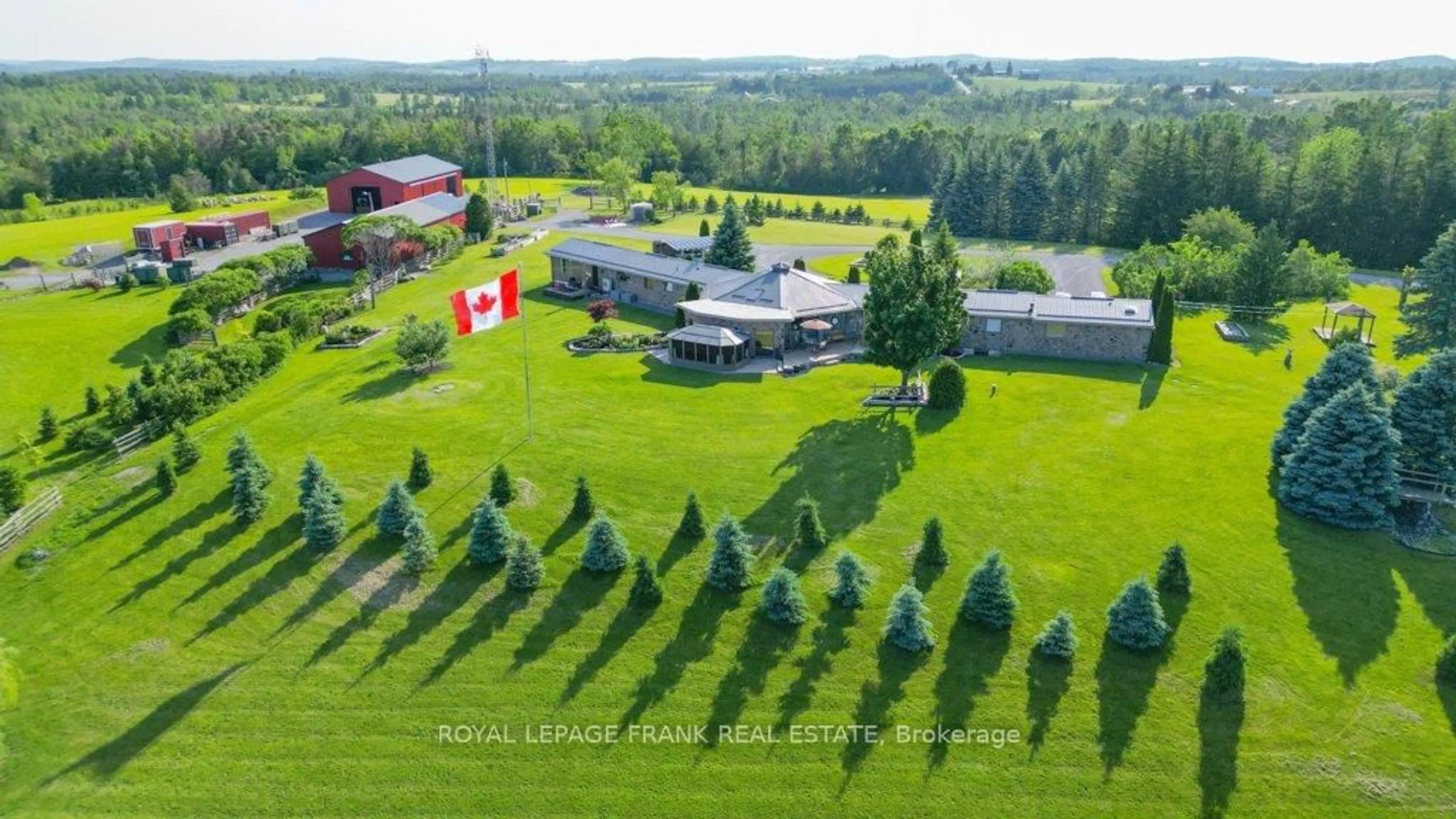 A pic from outside/outdoor area/front of a property/back of a property/a pic from drone, unknown for 10 Cityview Hts, Kawartha Lakes Ontario K0L 1K0