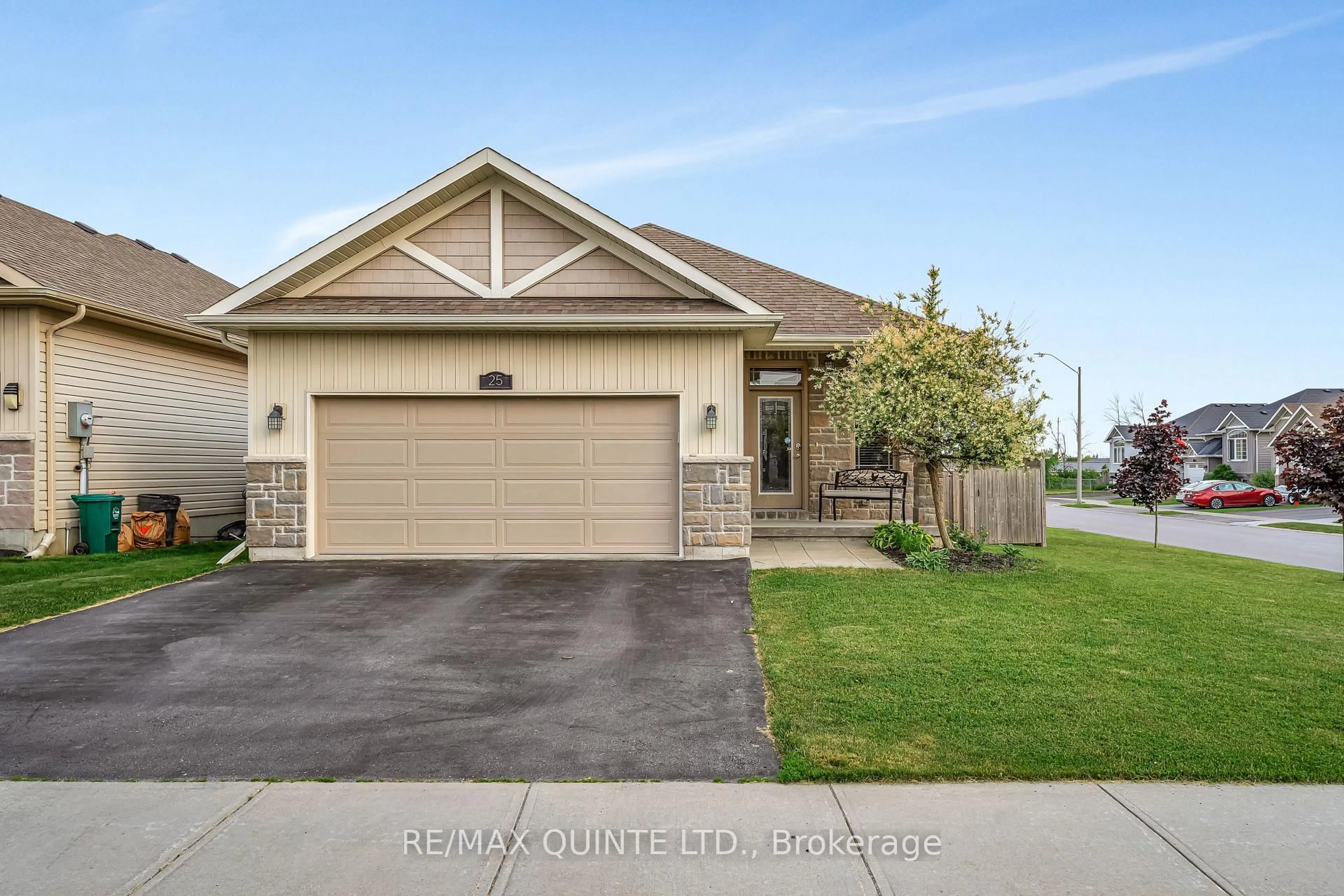 Home with brick exterior material, street for 25 Walnut Cres, Belleville Ontario K8N 0E4
