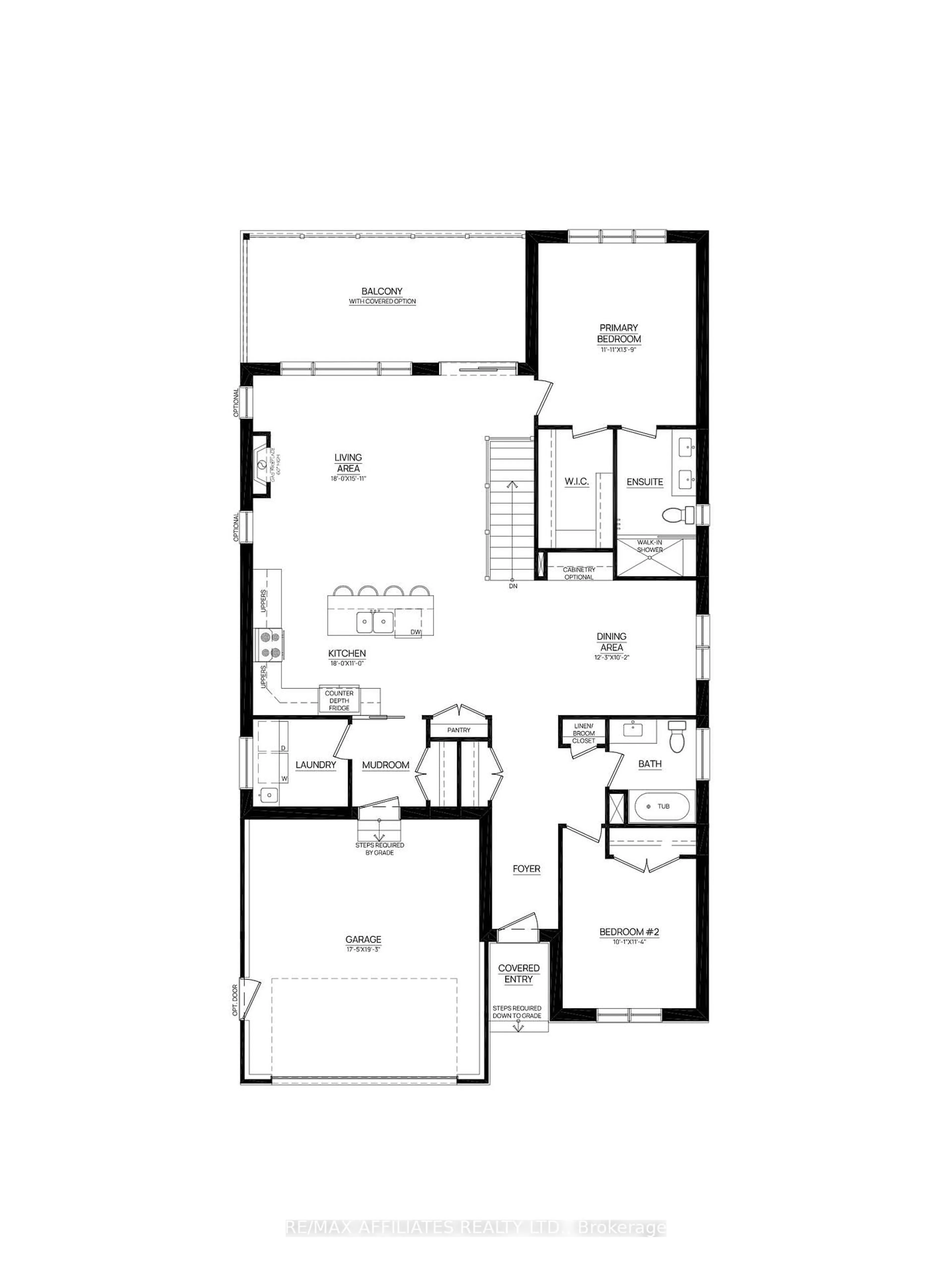 Floor plan for 97 RABB St, Smiths Falls Ontario K7A 0L6