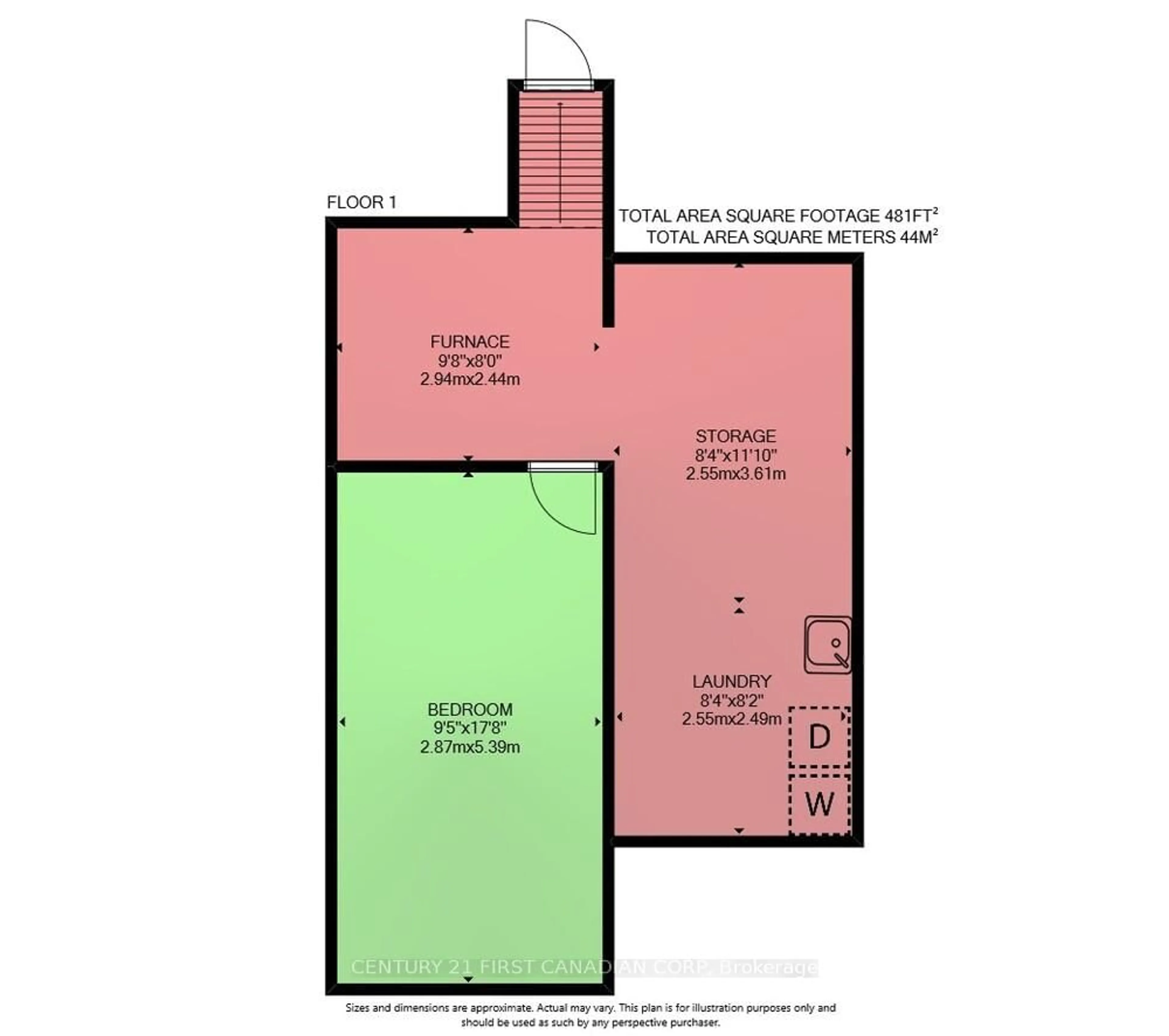 Floor plan for 565 Ferndale Crt, London South Ontario N6C 5C2