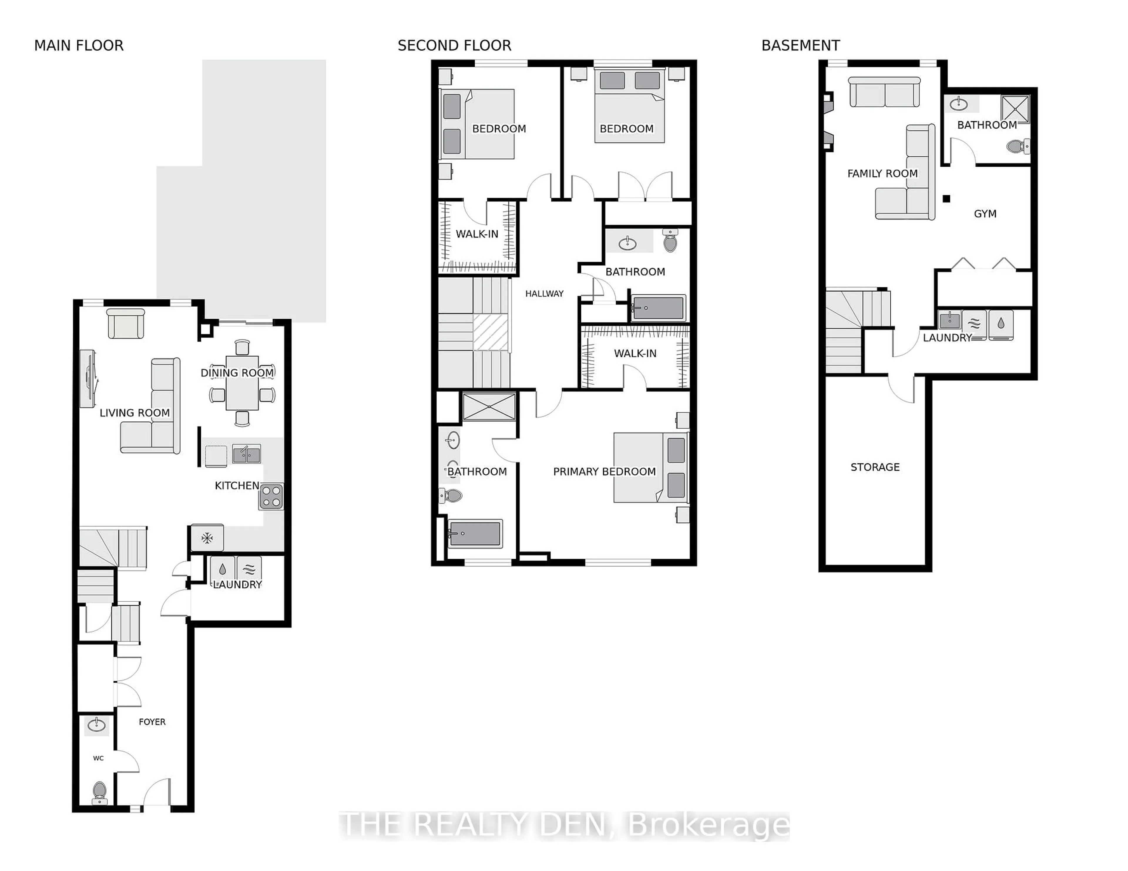 Floor plan for 64 Condor St, Kitchener Ontario N2K 0B2