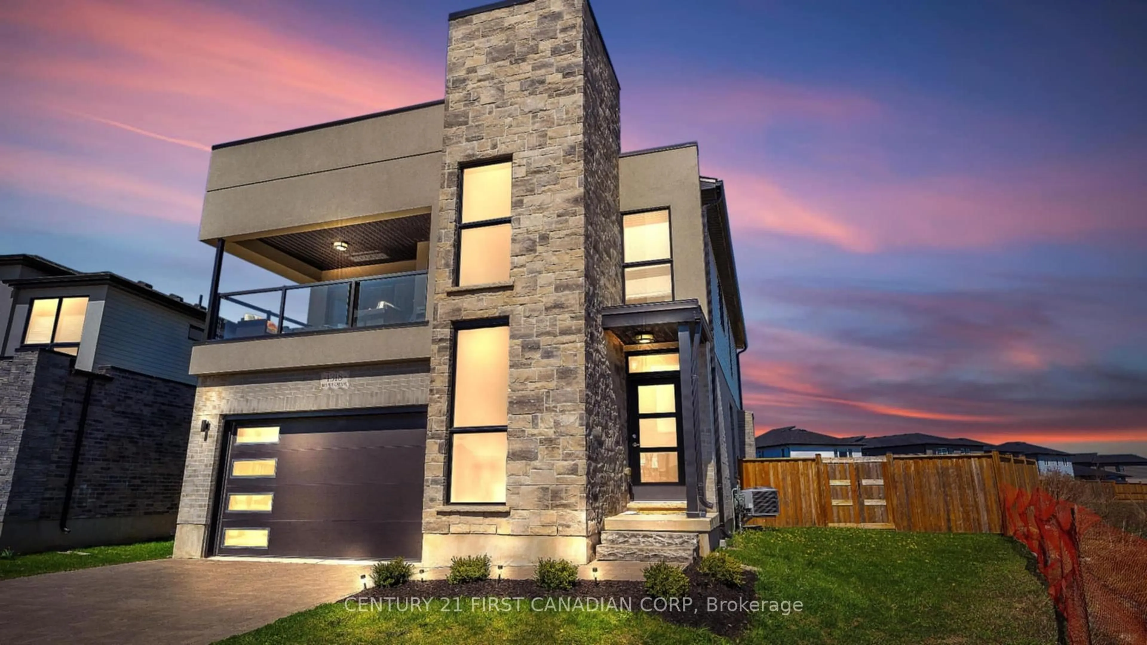 Home with brick exterior material, building for 1318 Red Pine Crossing, London North Ontario N6G 0W1
