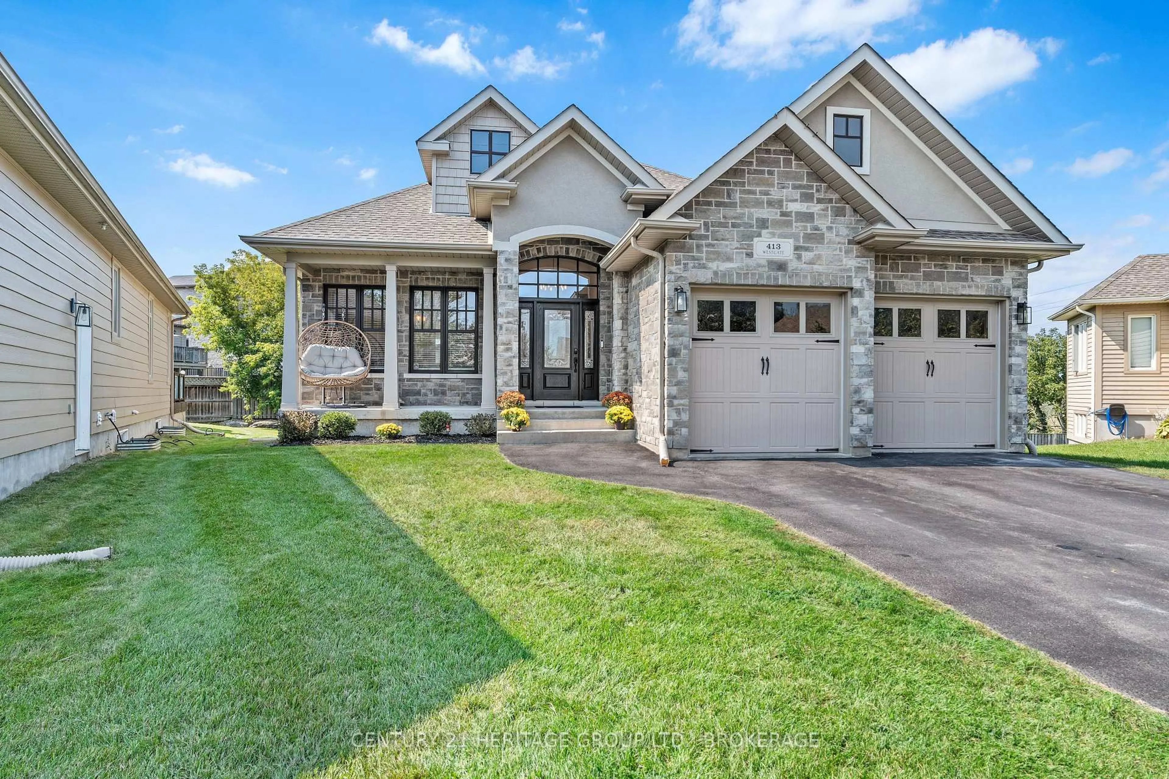 Home with brick exterior material, street for 413 Westgate Crt, Kingston Ontario K7P 0E4