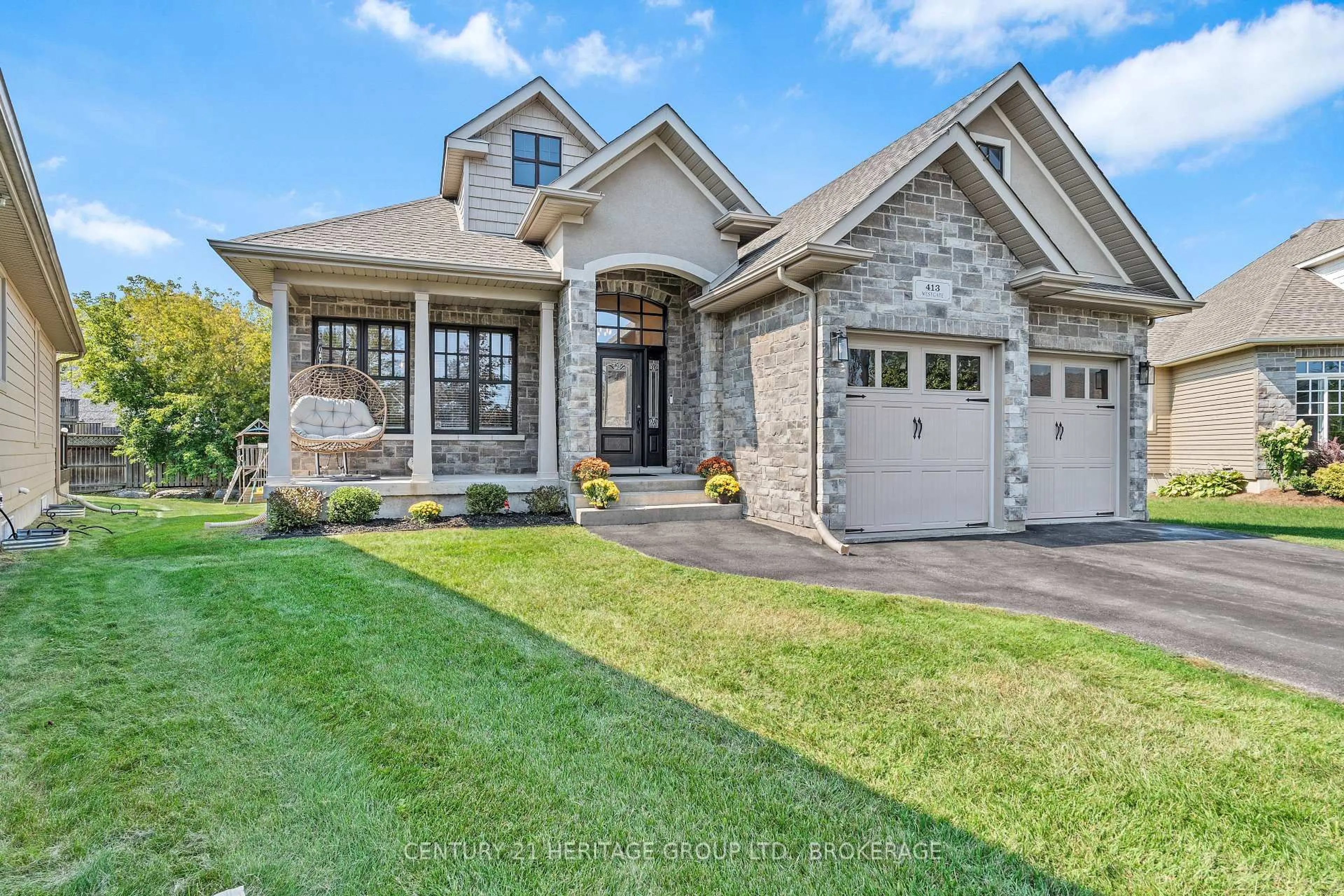 Home with brick exterior material, street for 413 Westgate Crt, Kingston Ontario K7P 0E4