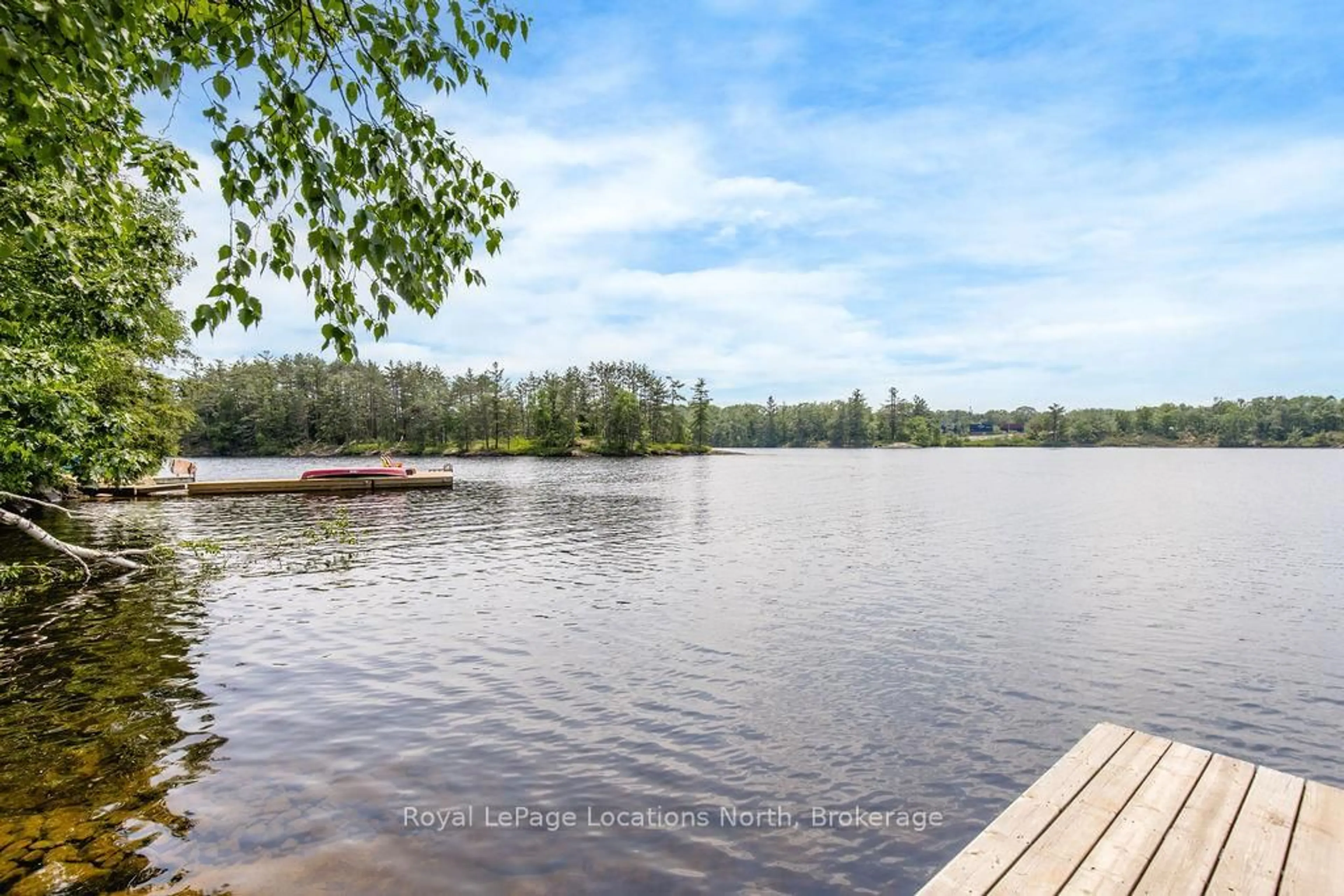 Patio, water/lake/river/ocean view for 360 Stewart Lake Rd, Georgian Bay Ontario P0C 1H0