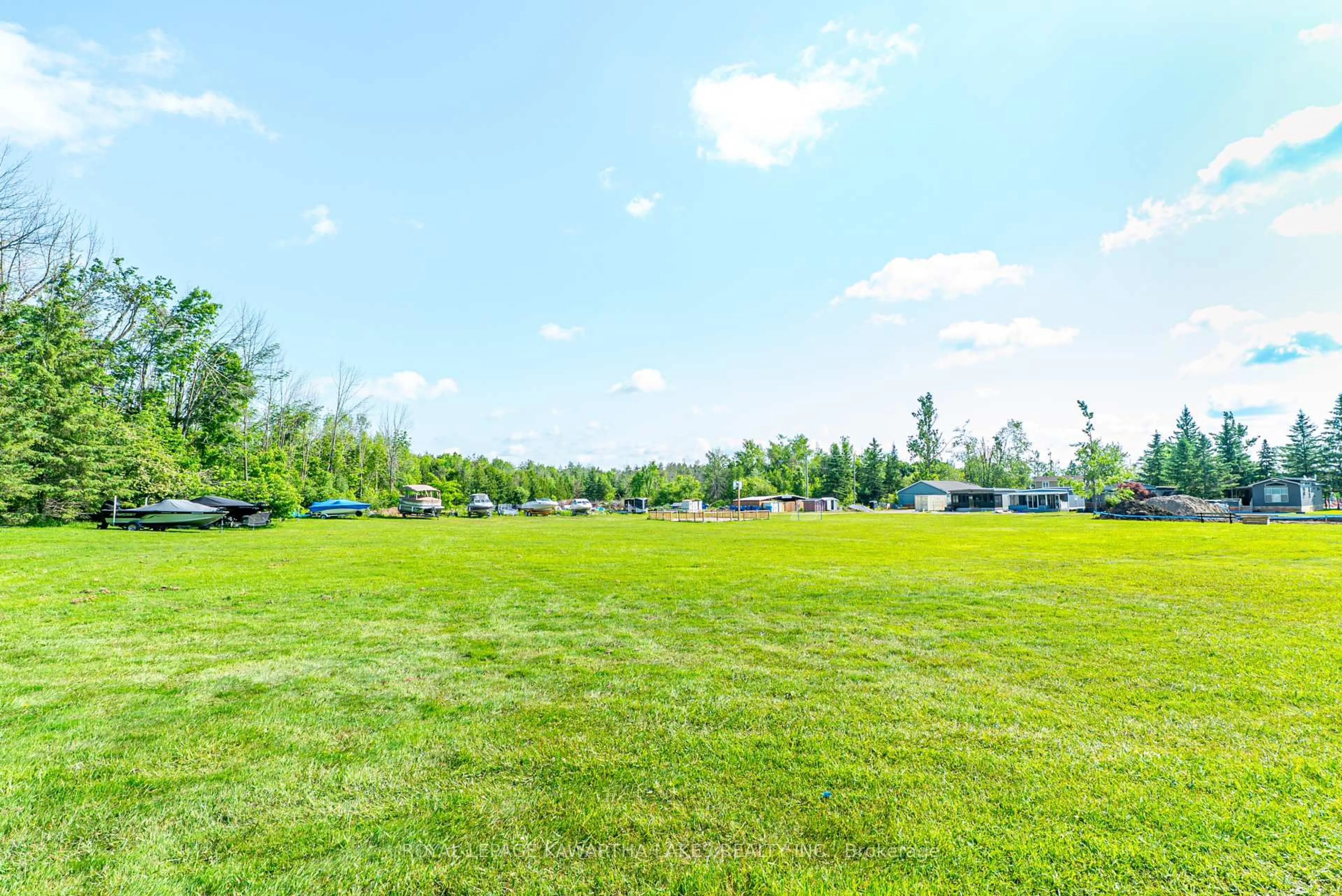 Patio, water/lake/river/ocean view for 46 Alpine St, Kawartha Lakes Ontario K9V 4R1