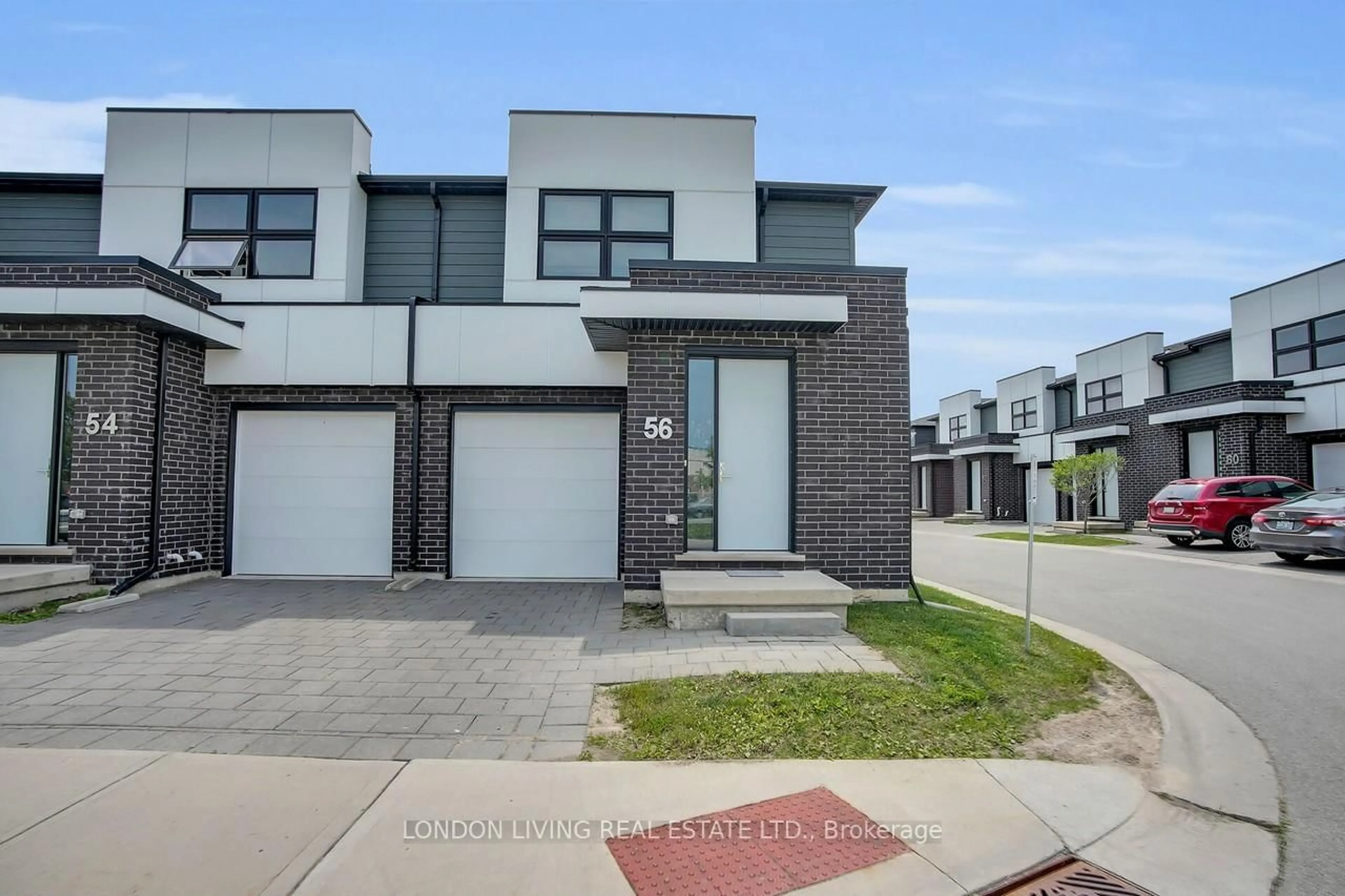 Home with brick exterior material, street for 499 Sophia Cres #56, London North Ontario N6G 0X9