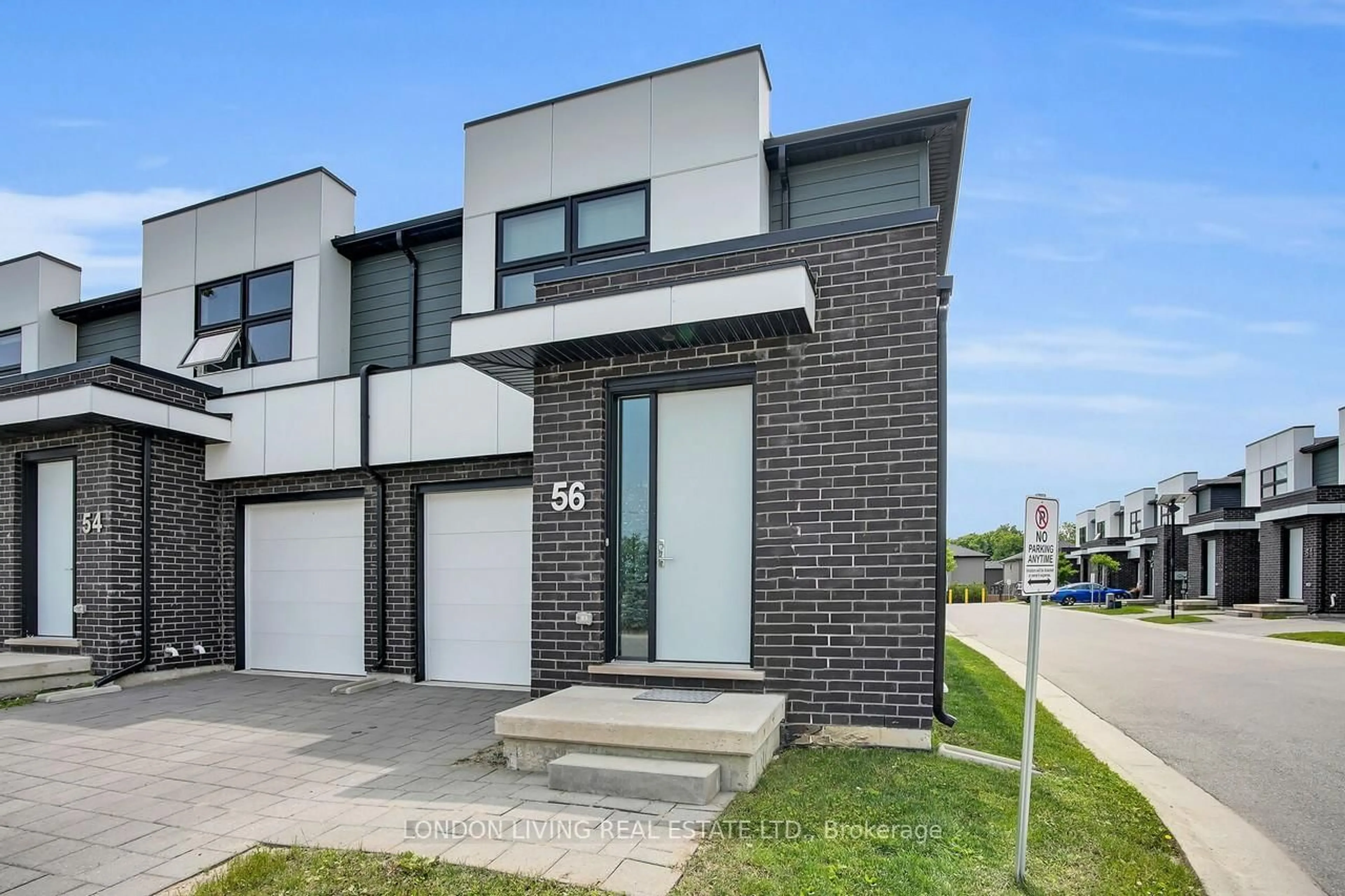 Home with brick exterior material, street for 499 Sophia Cres #56, London North Ontario N6G 0X9