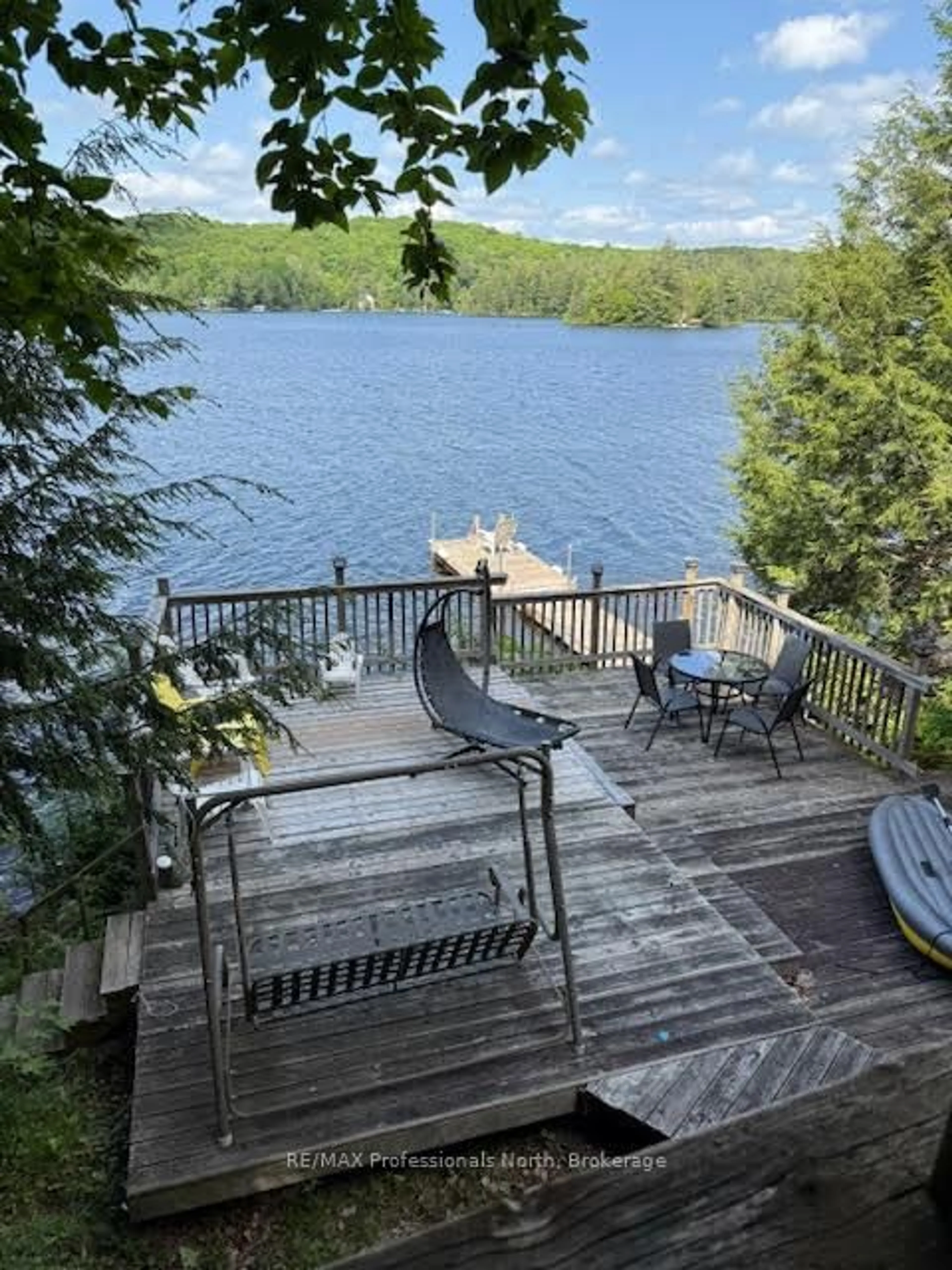 Patio, water/lake/river/ocean view for 69 Maple Dr, Perry Ontario P0A 1J0