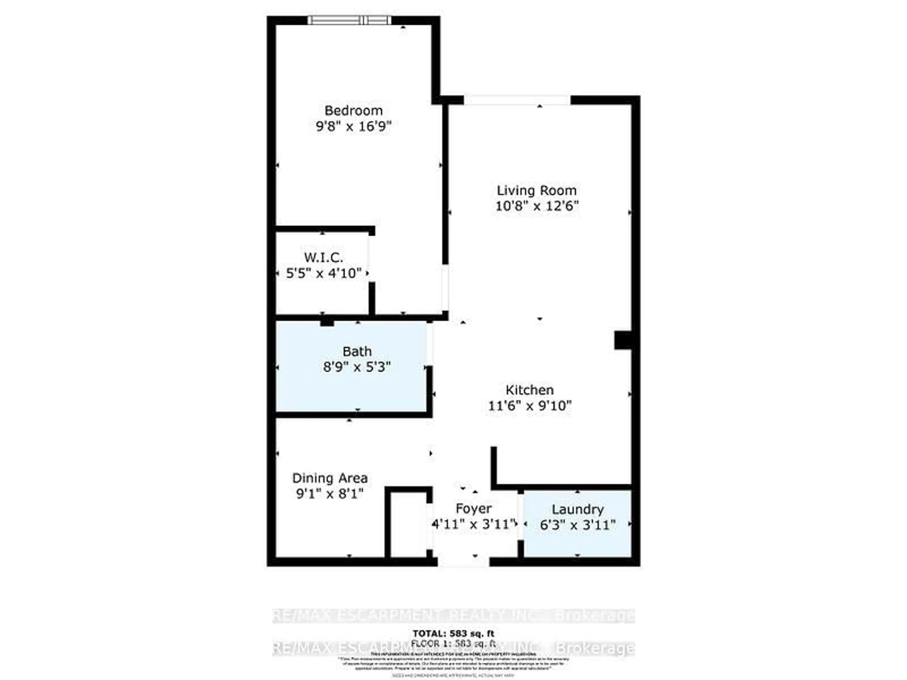 Floor plan for 101 Shoreview Pl #239, Hamilton Ontario L8E 0K2
