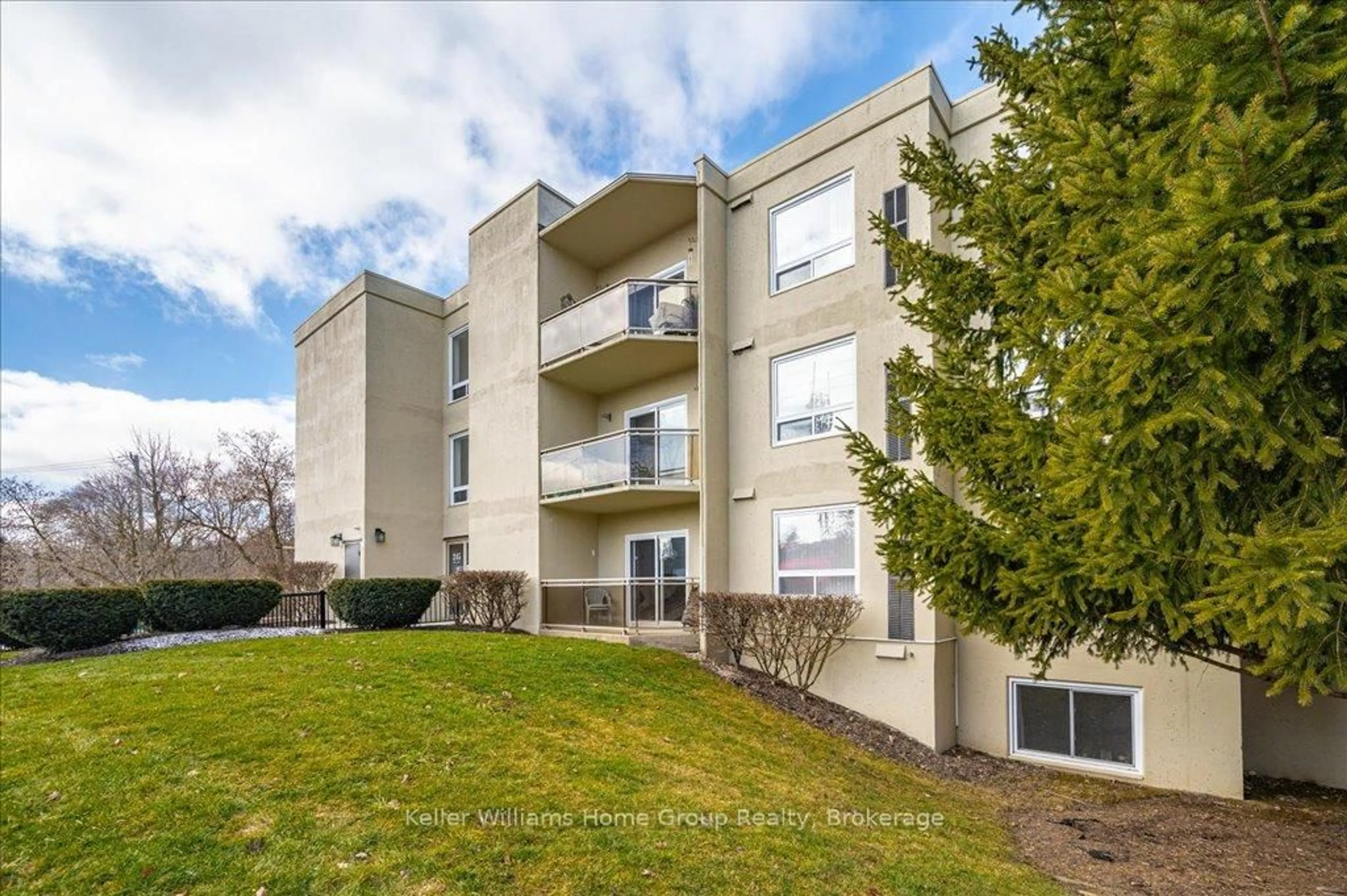 A pic from outside/outdoor area/front of a property/back of a property/a pic from drone, unknown for 245 Queen St #301, Centre Wellington Ontario N1M 3R6