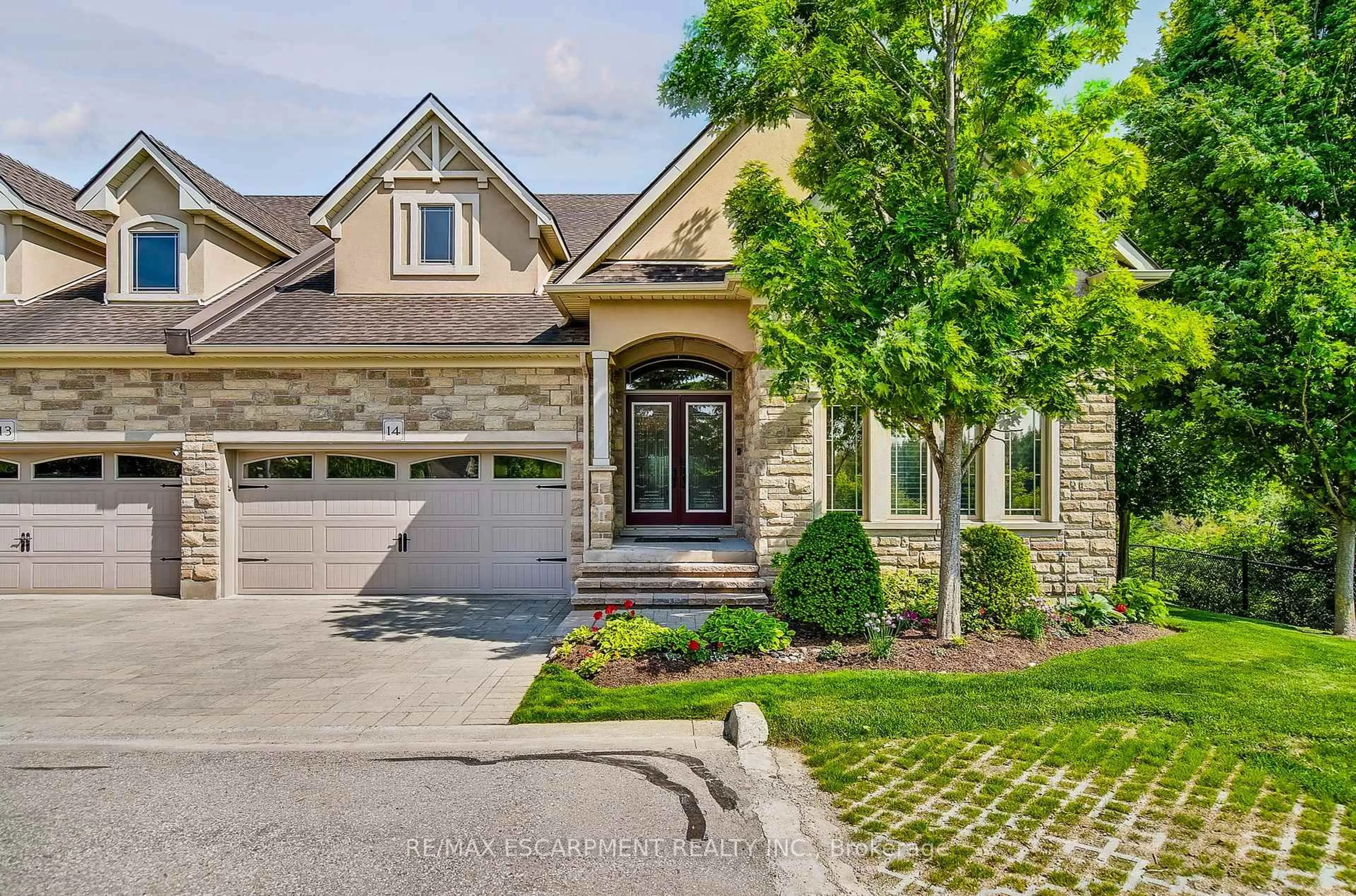 Home with brick exterior material, street for 19 Simmonds Dr #14, Guelph Ontario N1E 0H4