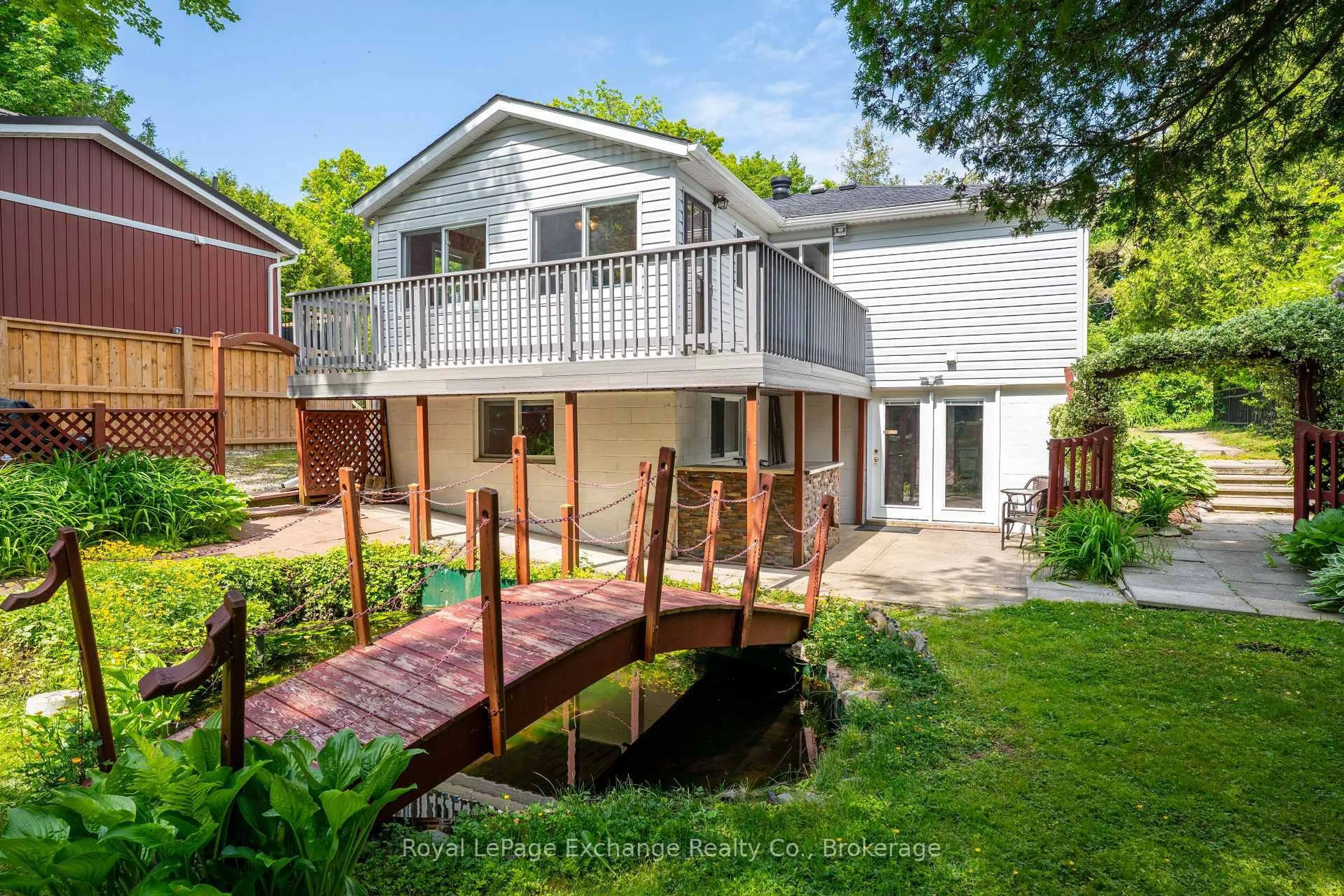 A pic from outside/outdoor area/front of a property/back of a property/a pic from drone, unknown for 14 Mitchell Lane, Saugeen Shores Ontario N0H 2C0