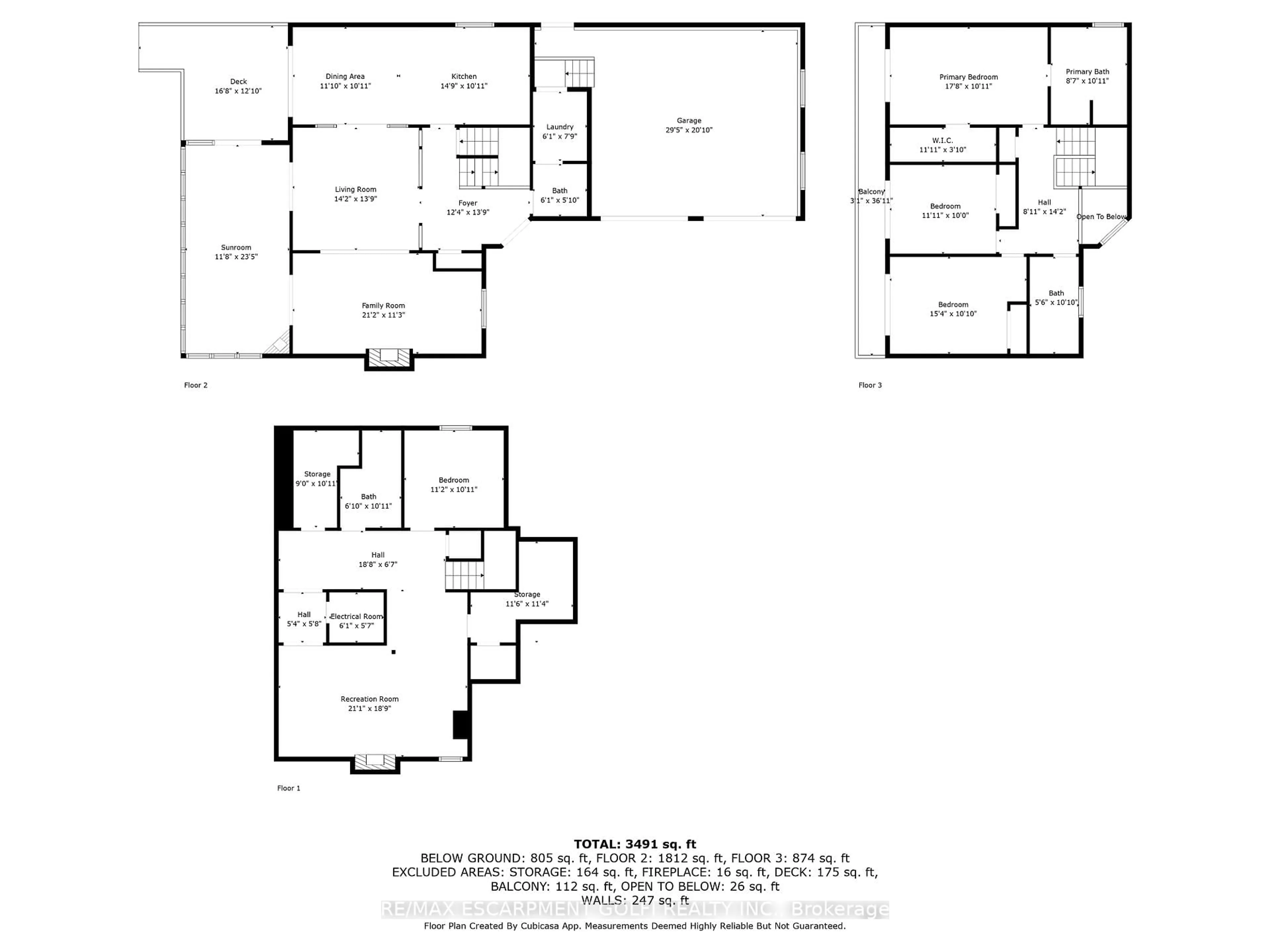 Floor plan for 1 Twelfth St, Grimsby Ontario L3M 2V6