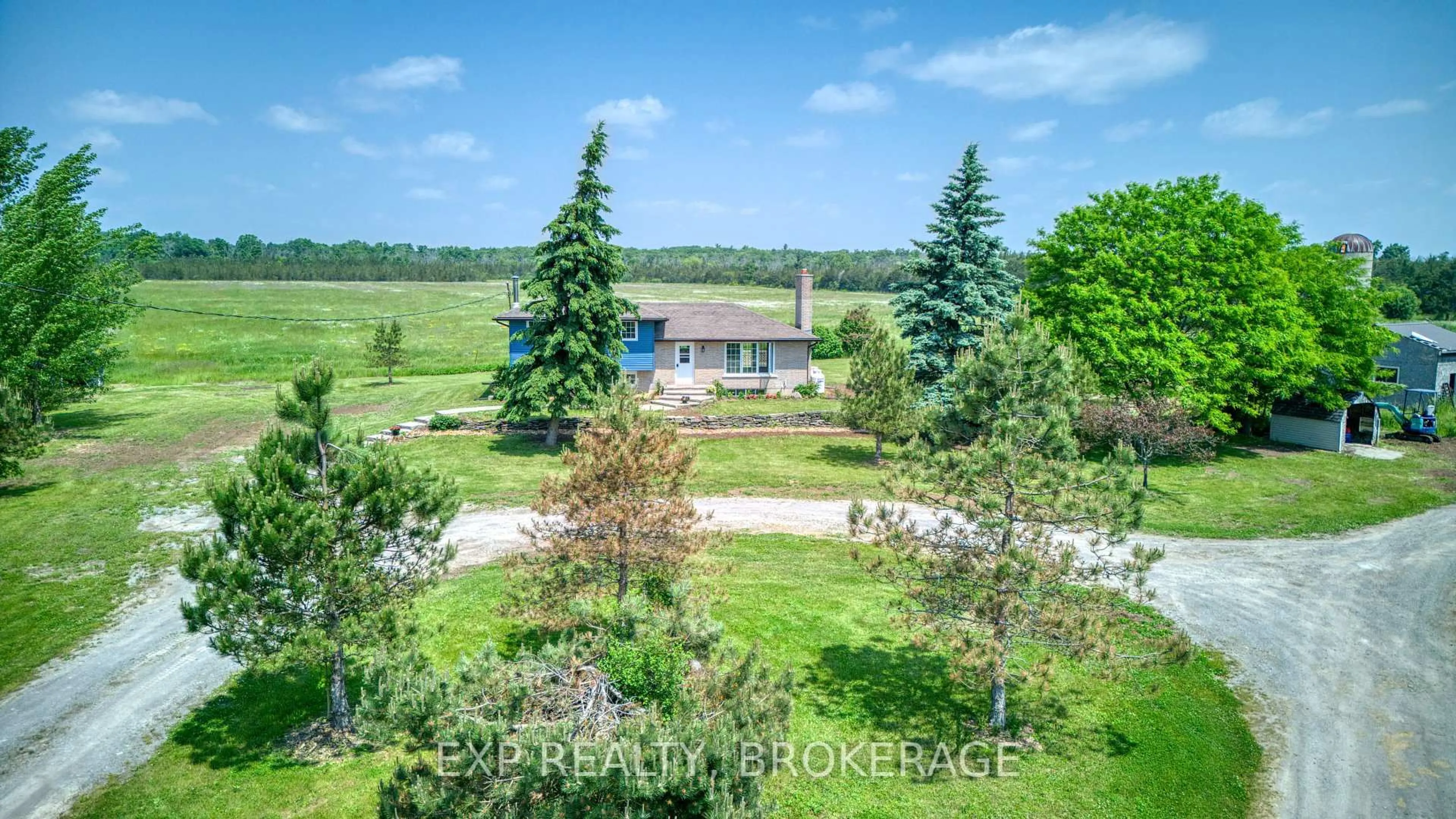 A pic from outside/outdoor area/front of a property/back of a property/a pic from drone, water/lake/river/ocean view for 121 IVY RIDGE Rd, Prince Edward County Ontario K0K 1T0