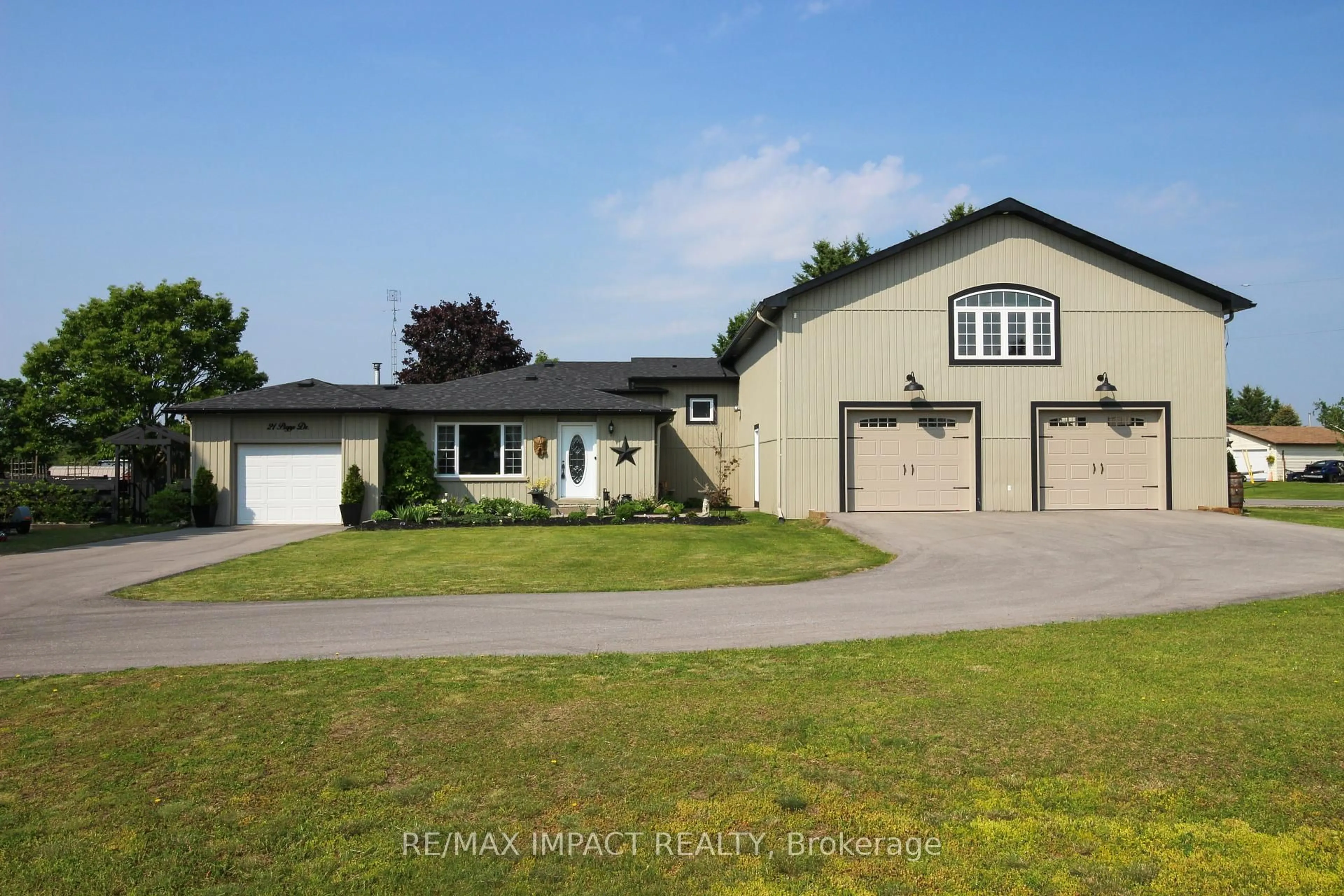 A pic from outside/outdoor area/front of a property/back of a property/a pic from drone, street for 21 Propp Dr, Kawartha Lakes Ontario L0A 1K0