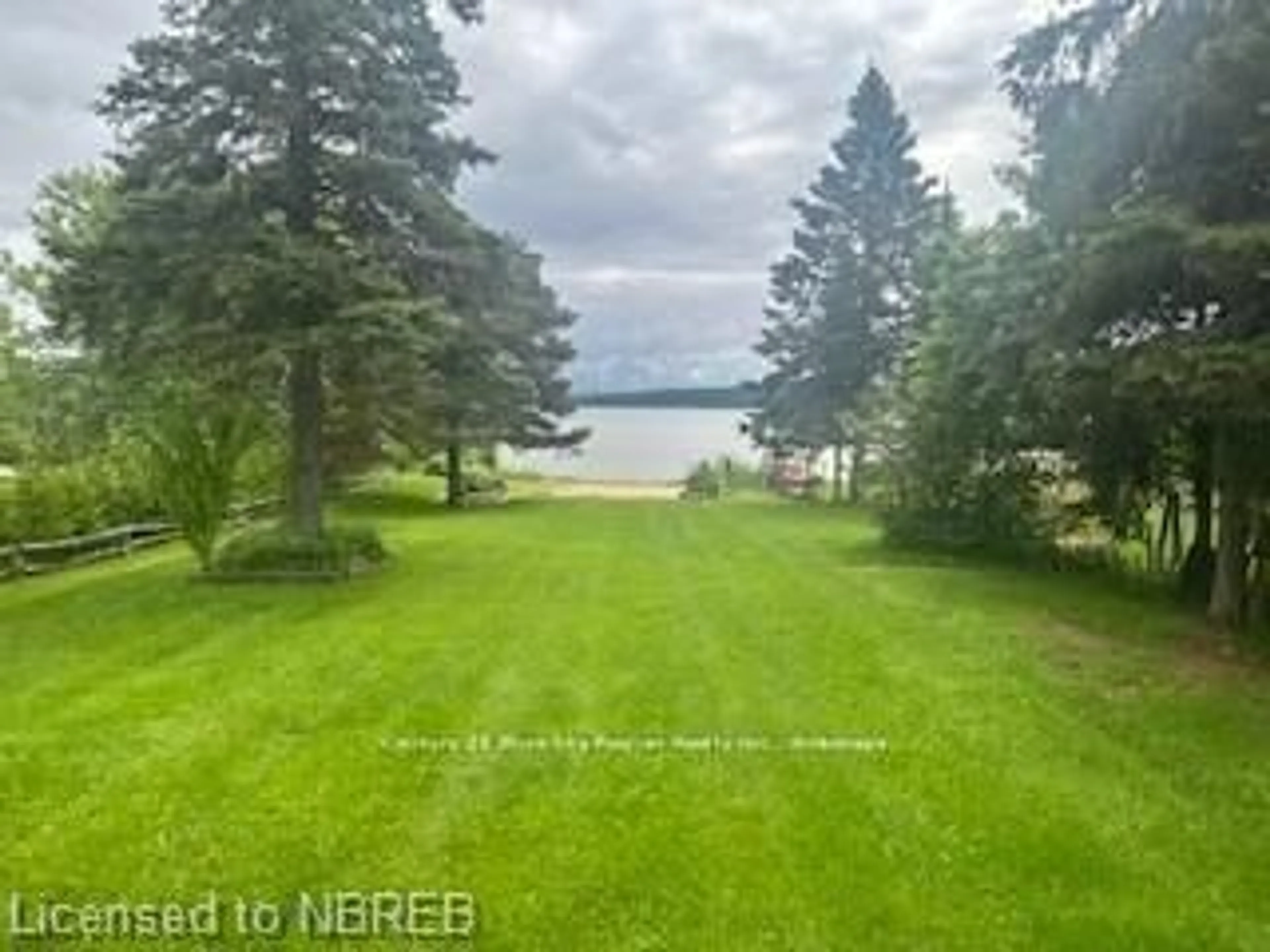 A pic from outside/outdoor area/front of a property/back of a property/a pic from drone, water/lake/river/ocean view for 13 Lake Bernard Dr, Sundridge Ontario P0A 1Z0