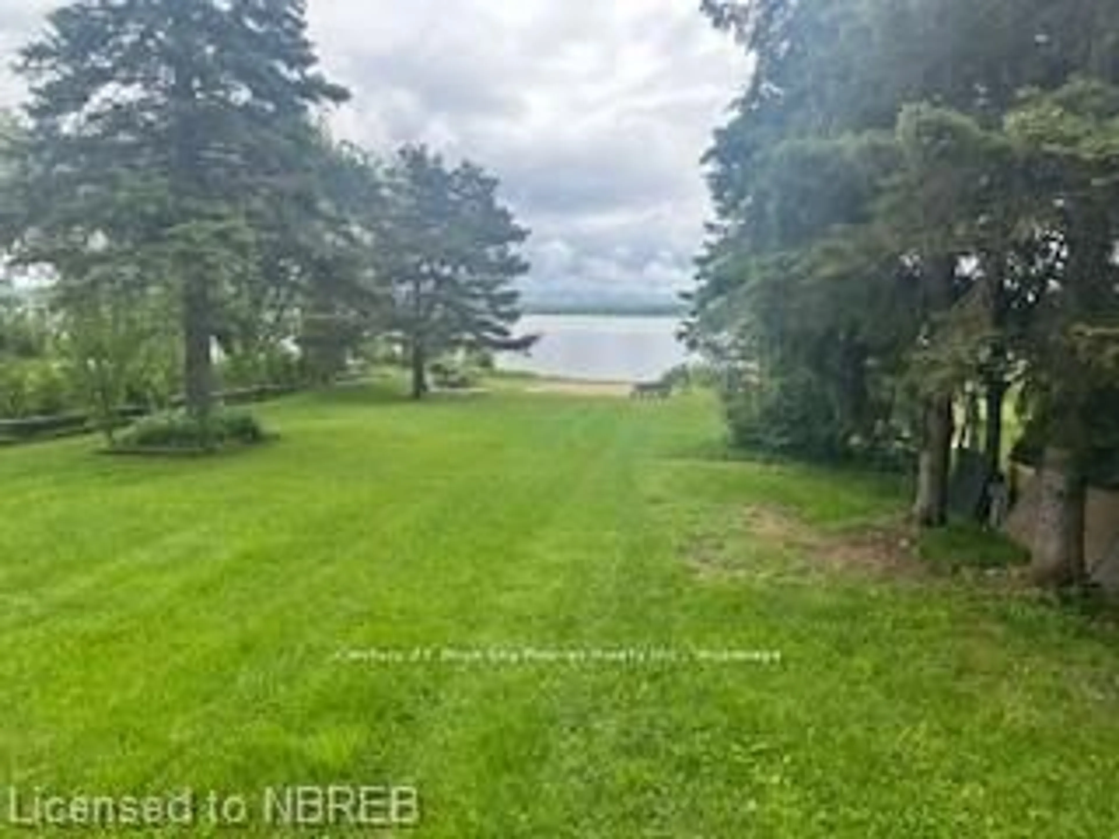 A pic from outside/outdoor area/front of a property/back of a property/a pic from drone, water/lake/river/ocean view for 13 Lake Bernard Dr, Sundridge Ontario P0A 1Z0