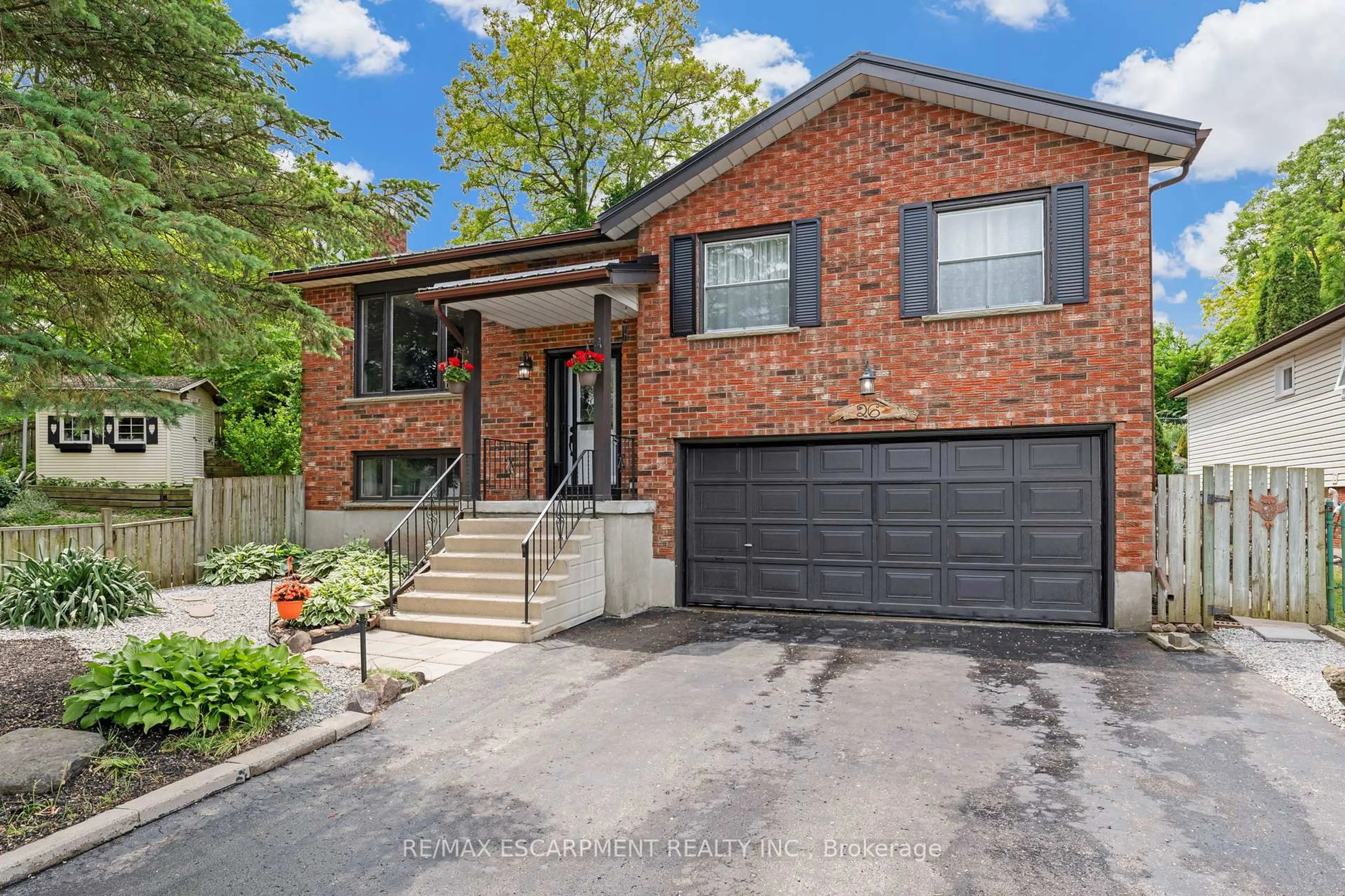 Home with brick exterior material, street for 26 Turner Dr, Norfolk Ontario N3Y 5G2