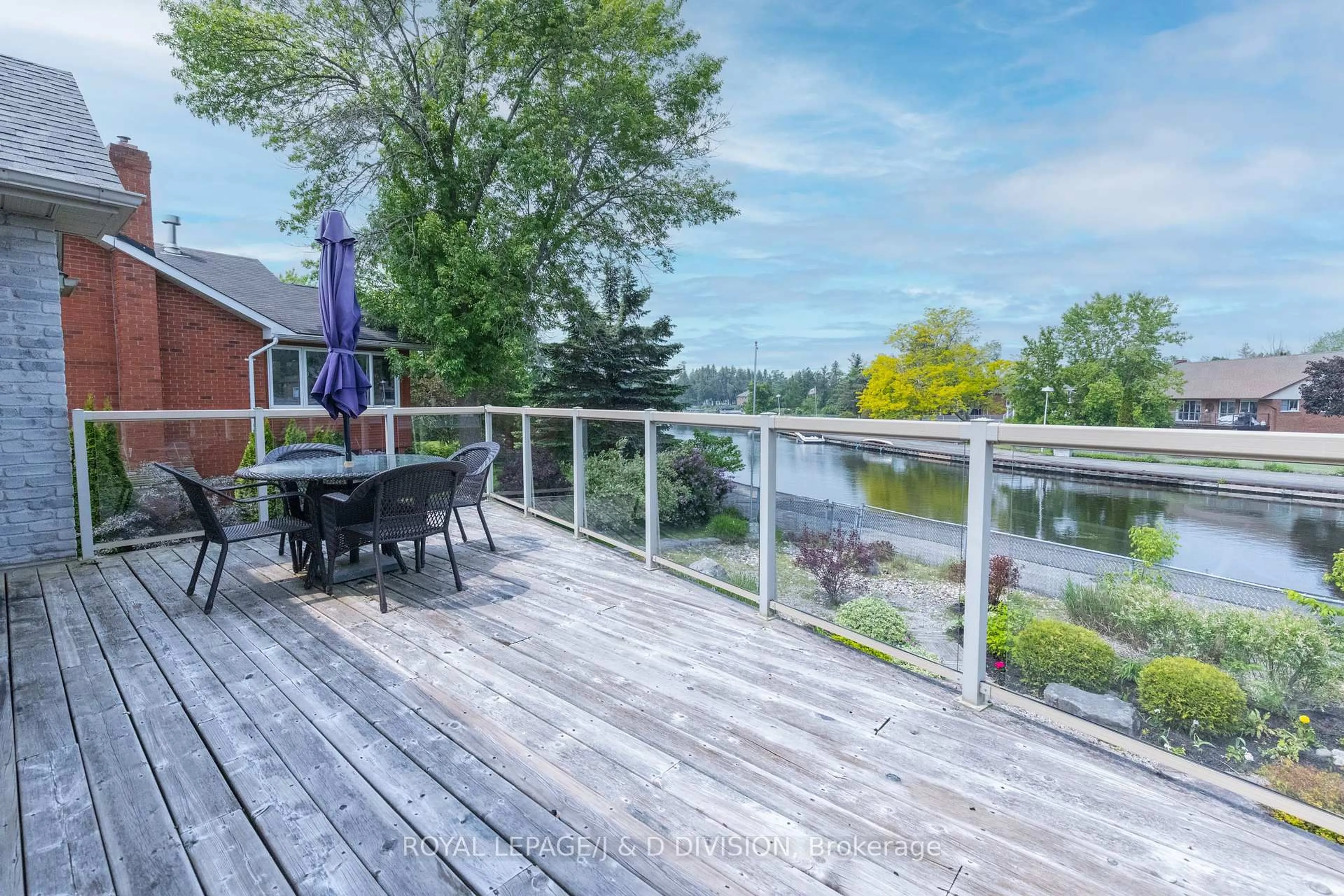 Patio, water/lake/river/ocean view for 9 Victoria Ave, Selwyn Ontario K0L 2H0