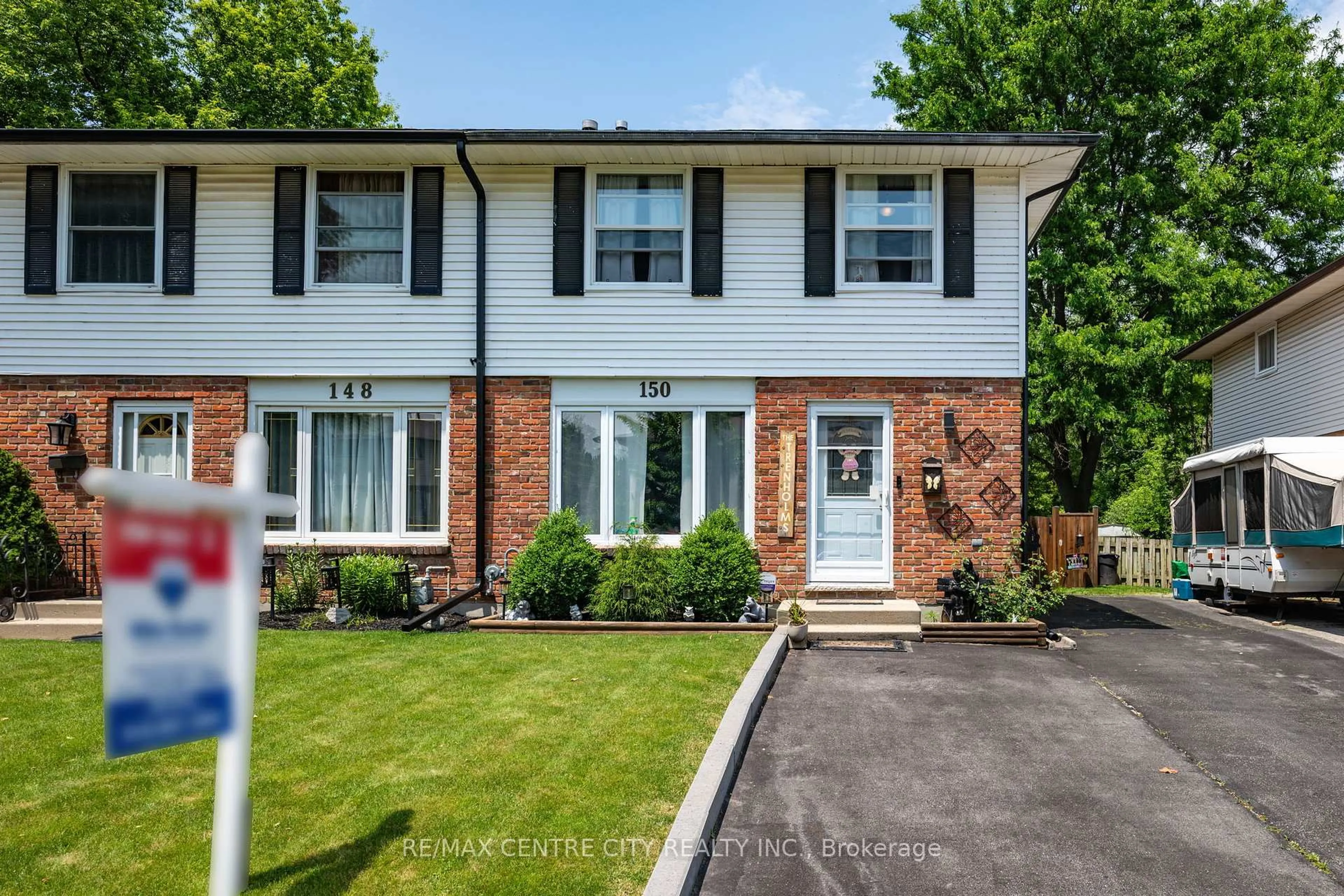 Home with brick exterior material, street for 150 Culver Cres, London East Ontario N5V 3G7
