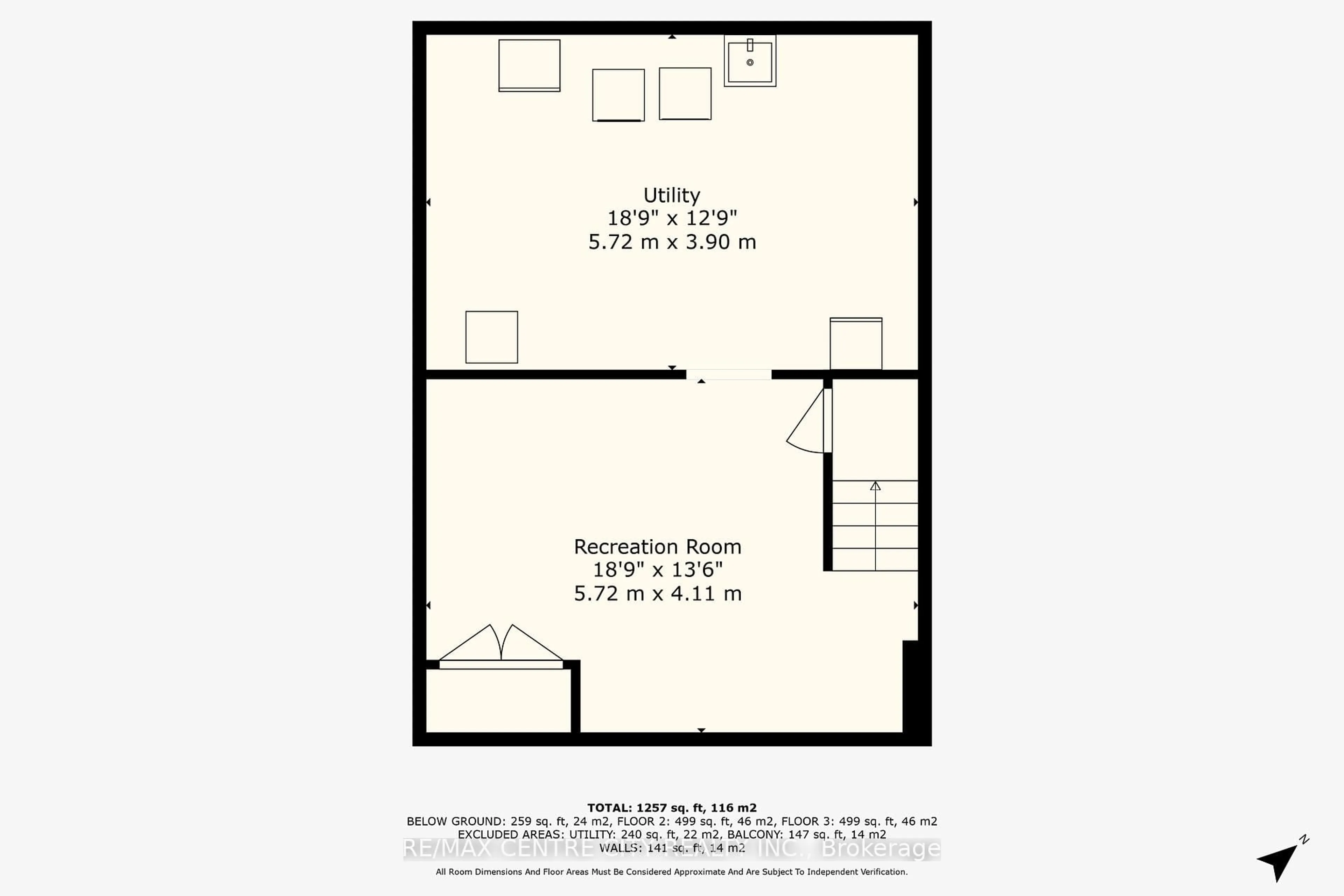 Floor plan for 150 Culver Cres, London East Ontario N5V 3G7