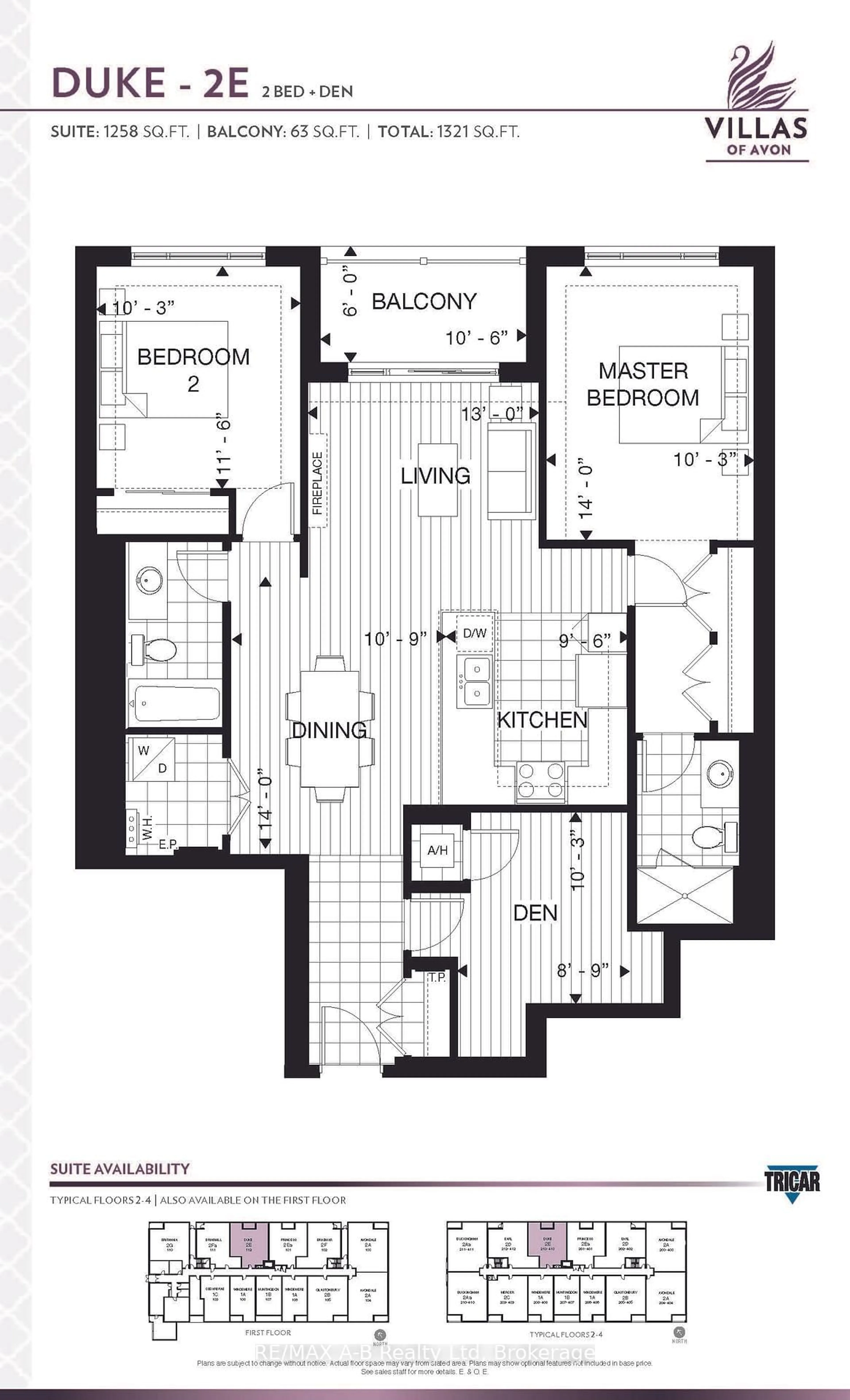 Floor plan for 255 John St #112, Stratford Ontario N5A 0G7