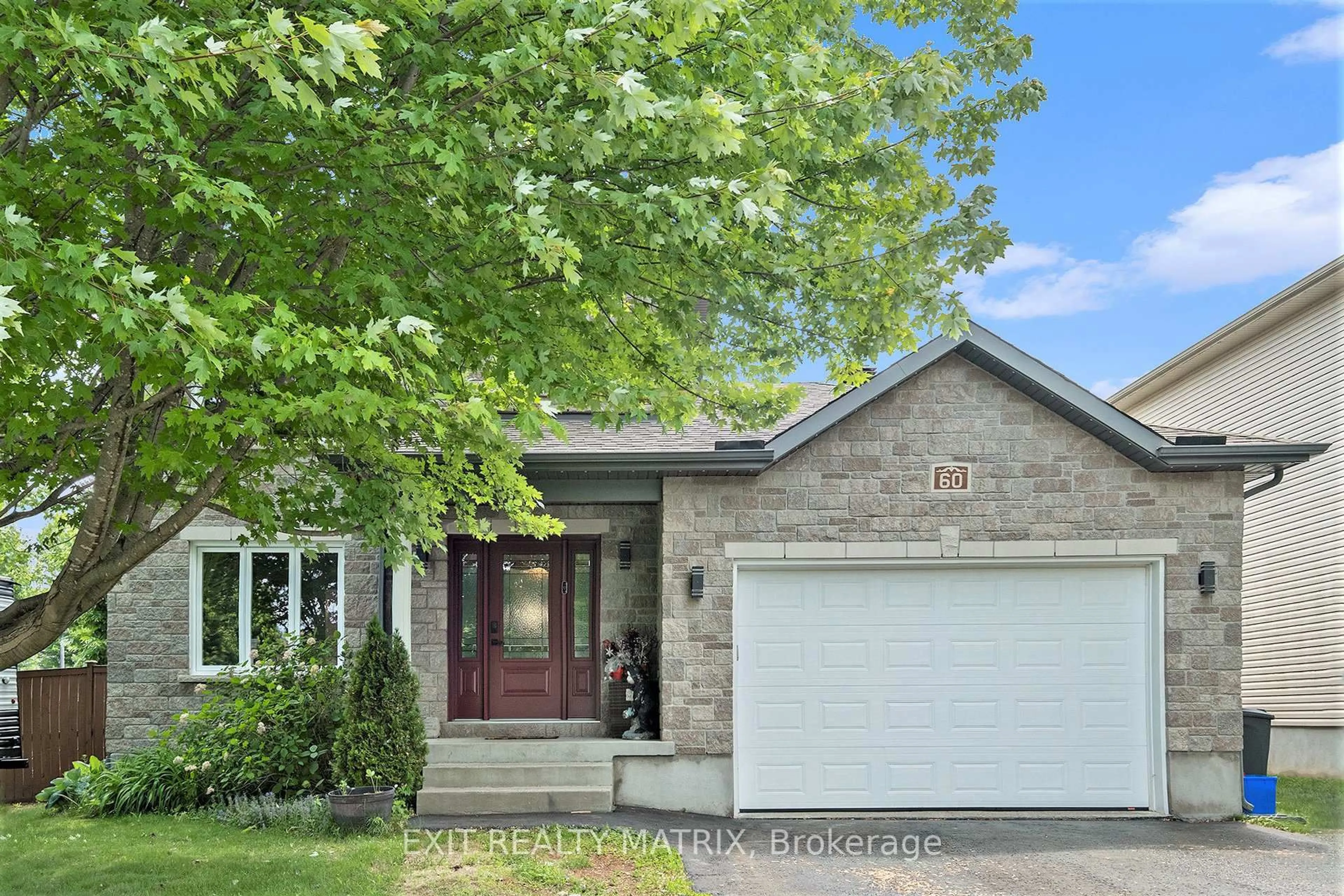 Home with brick exterior material, street for 60 Honore Cres, The Nation Ontario K0A 2M0