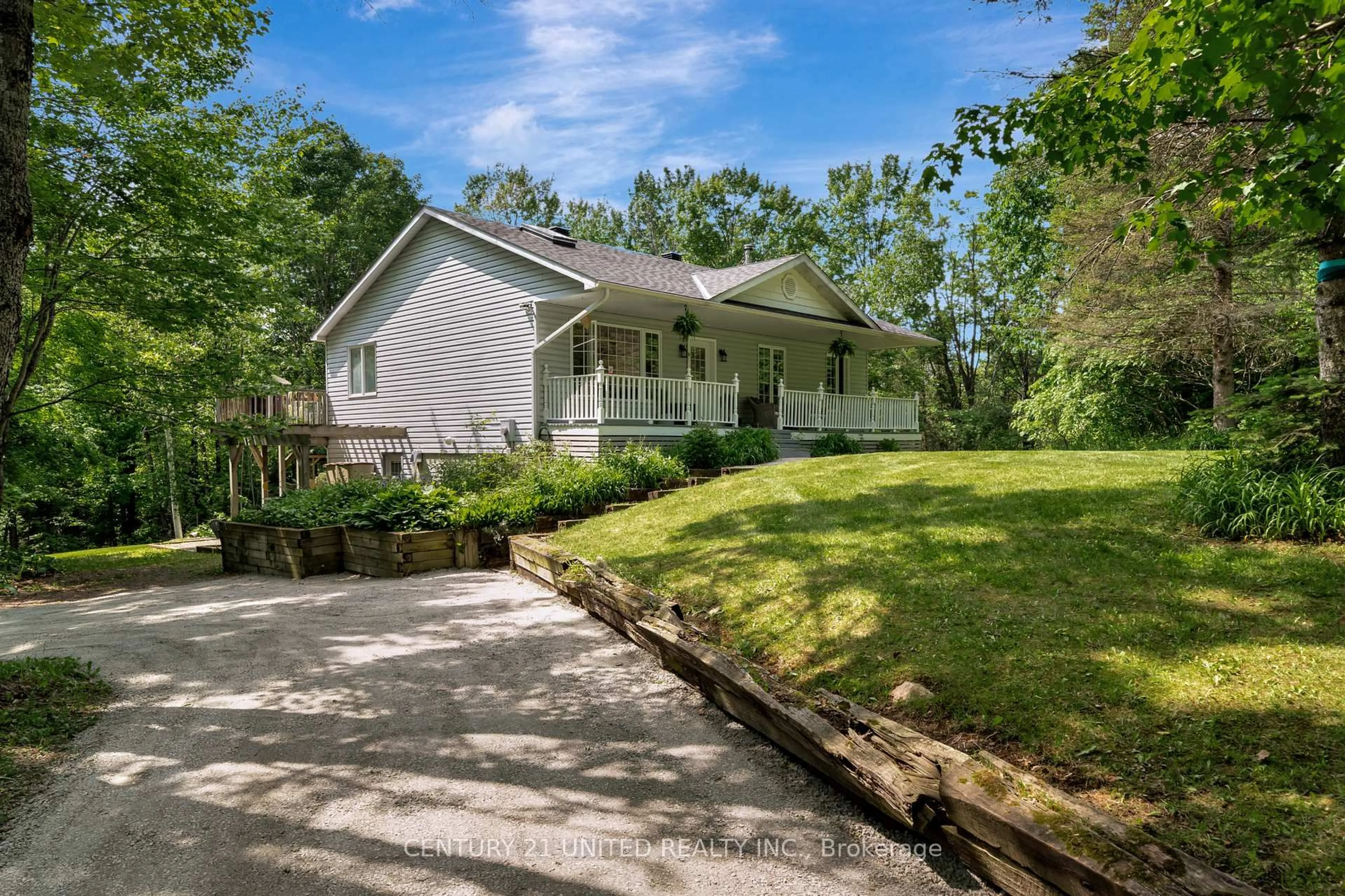 A pic from outside/outdoor area/front of a property/back of a property/a pic from drone, unknown for 62 Mccauley's Rd, North Kawartha Ontario K0L 1A0