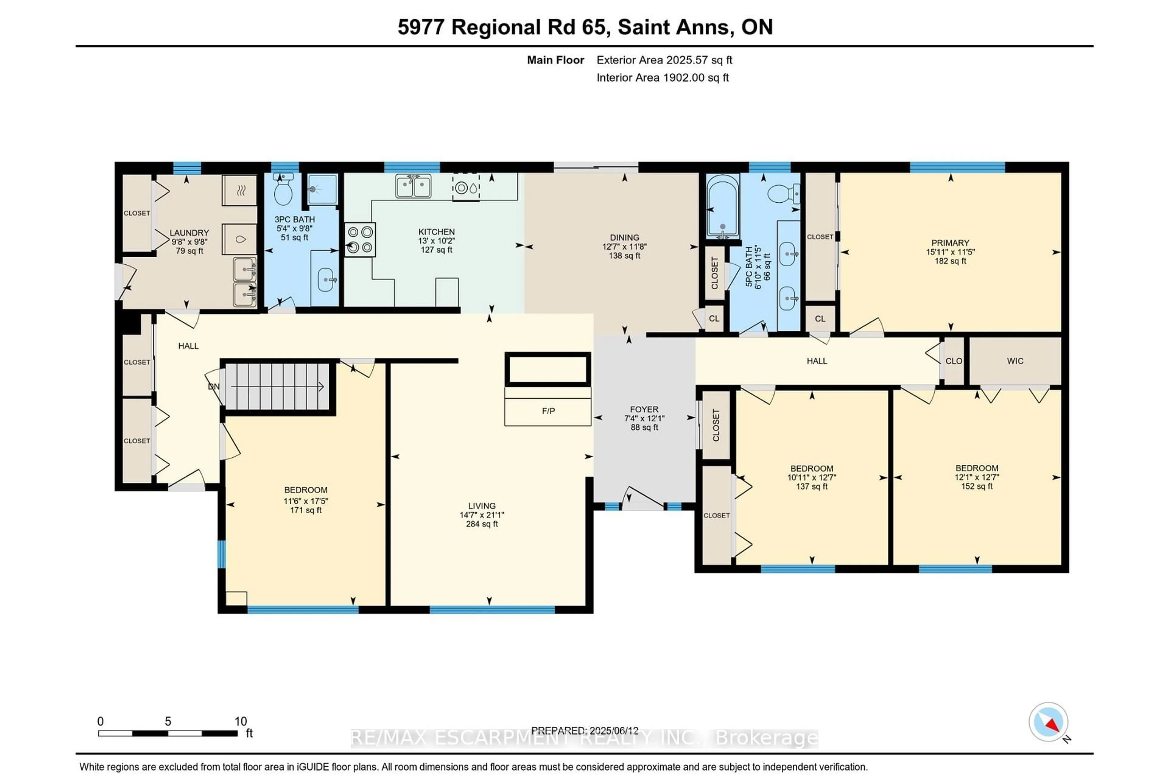 Floor plan for 5977 REGIONAL RD 65, West Lincoln Ontario L0R 1Y0