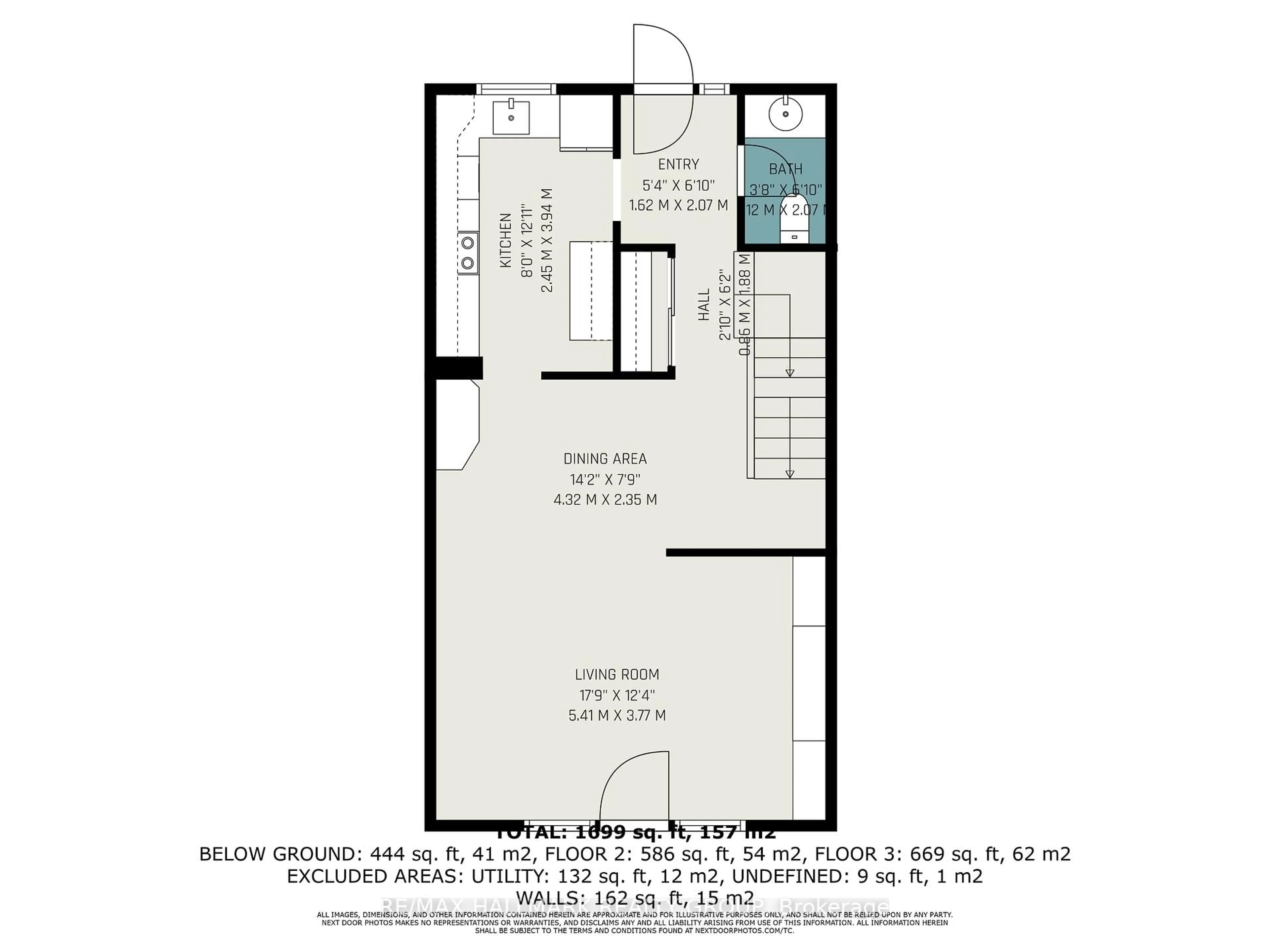 Floor plan for 2169 Stonehenge Cres, Ottawa Ontario K1B 4N7