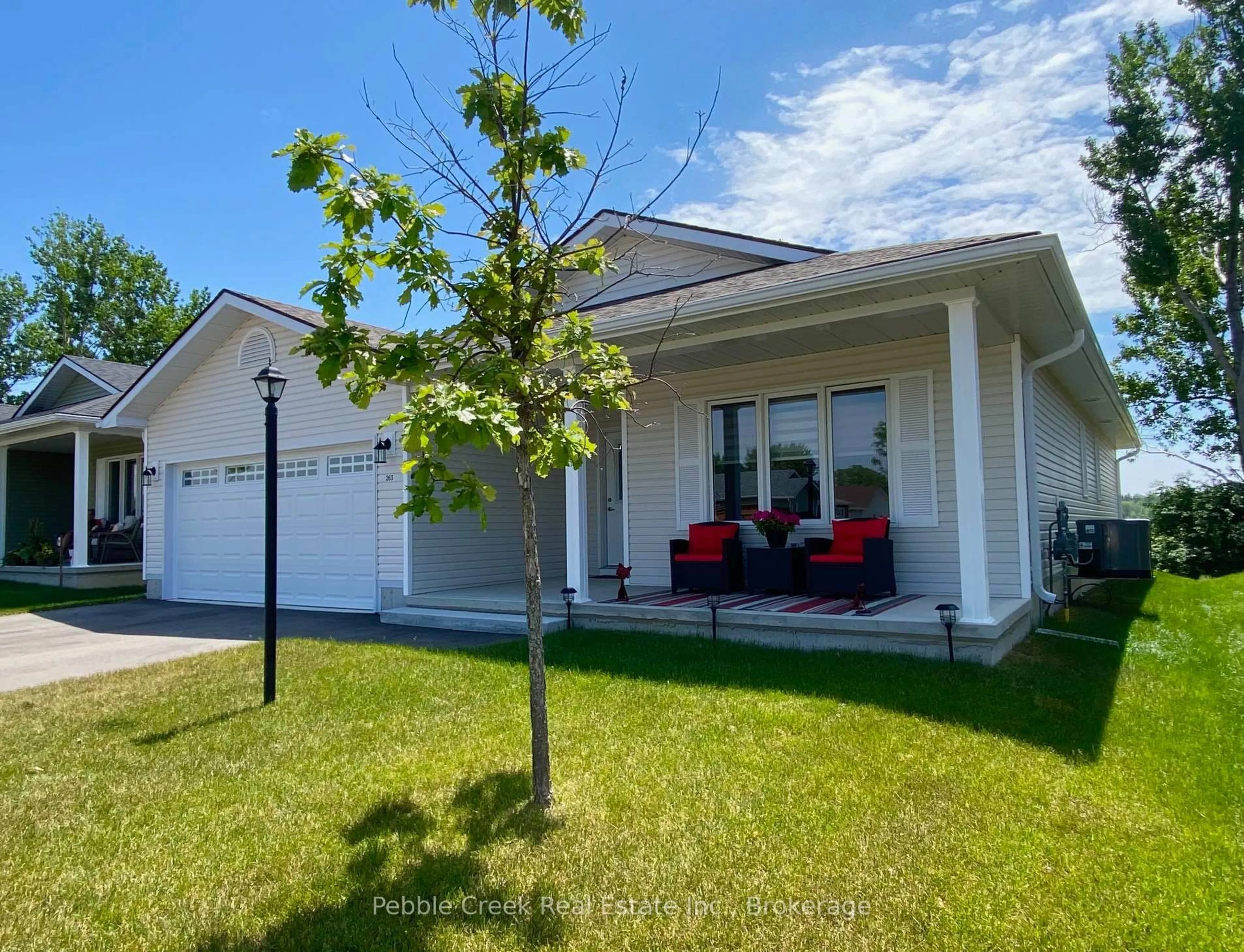 A pic from outside/outdoor area/front of a property/back of a property/a pic from drone, street for 263 Lake Breeze Dr, Ashfield-Colborne-Wawanosh Ontario N7A 0C6