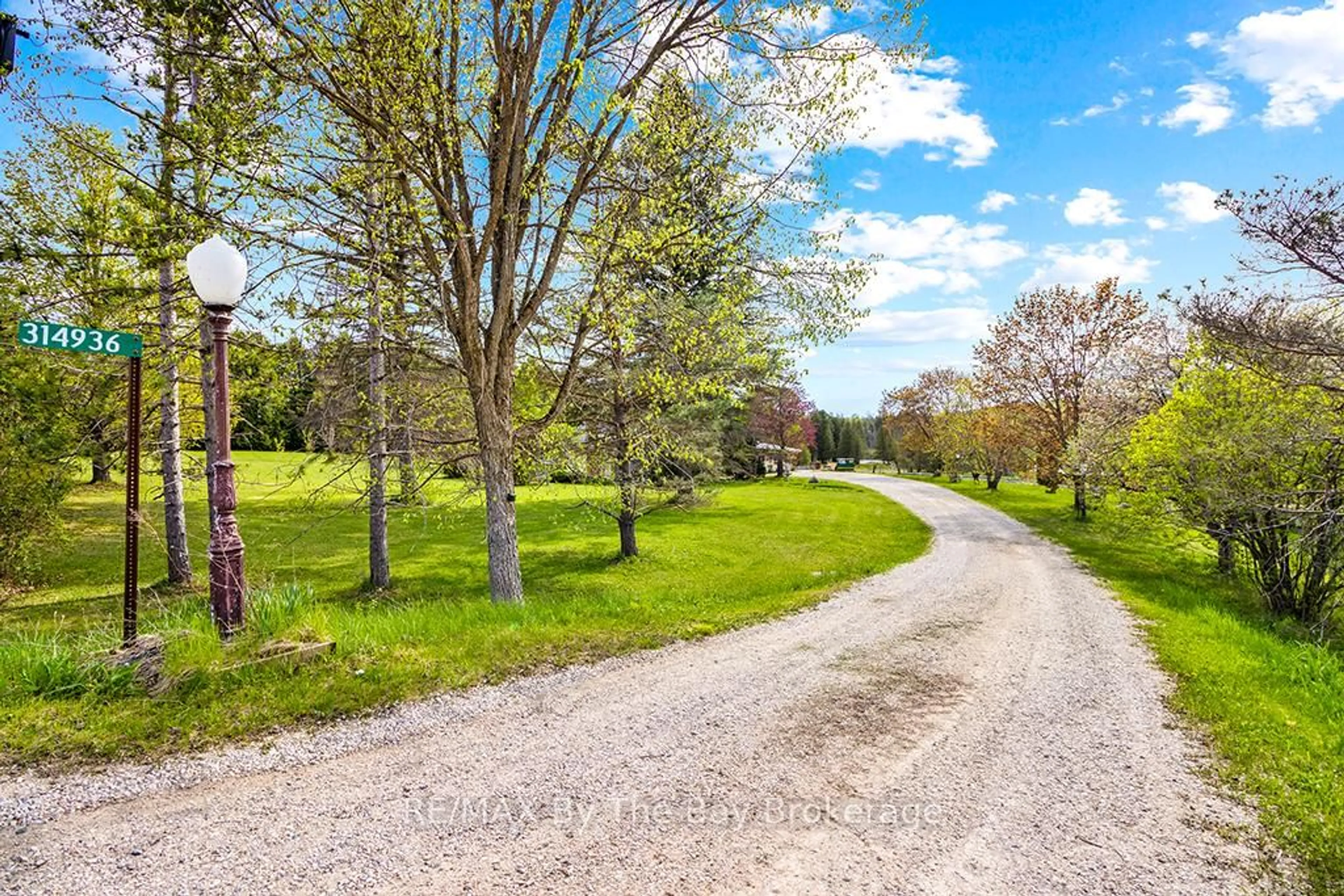 A pic from outside/outdoor area/front of a property/back of a property/a pic from drone, street for 314936 6 Highway, West Grey Ontario N0G 1R0