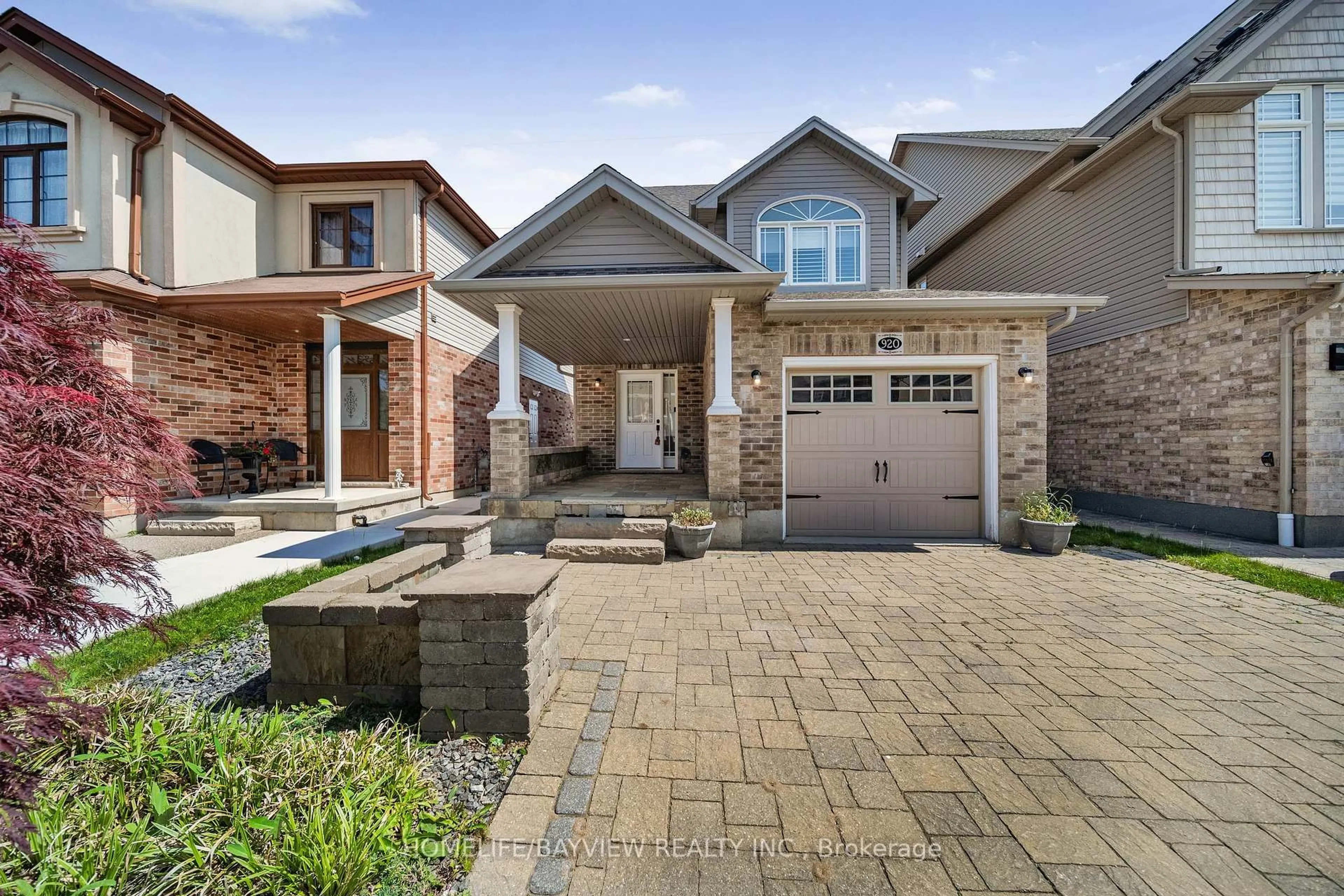 Home with brick exterior material, street for 920 Dunblane Crt, Kitchener Ontario N2R 1W9