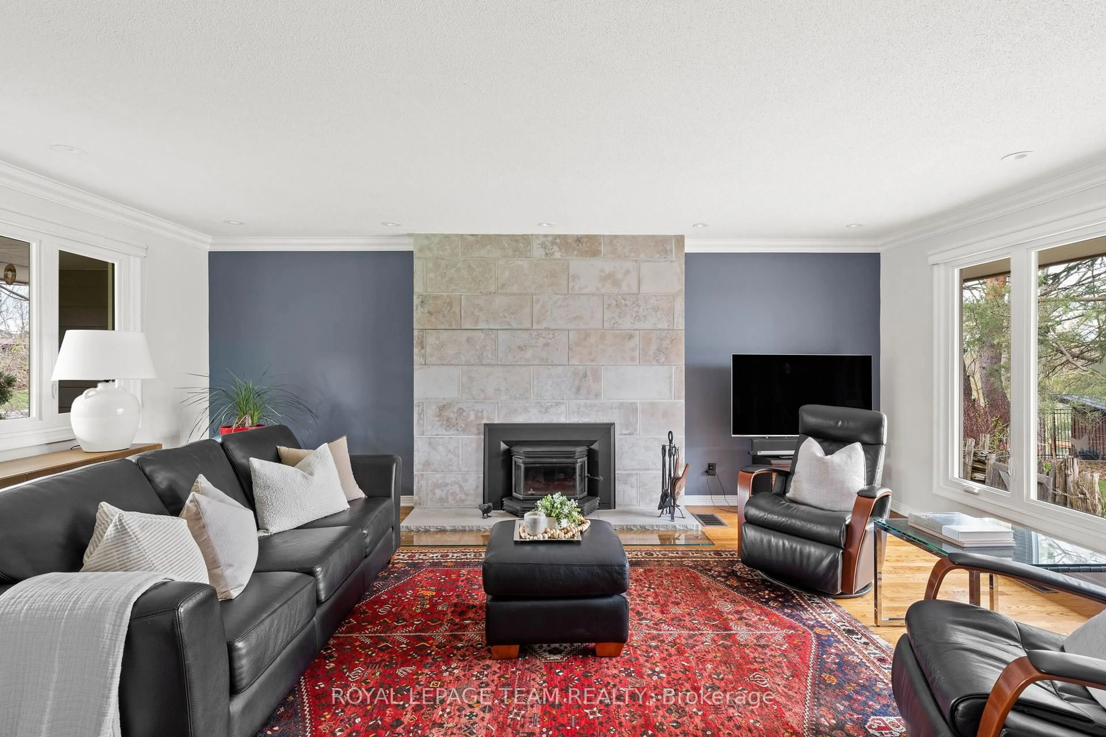 Living room with furniture, unknown for 56 Ryeburn Dr, Ottawa Ontario K1V 1H5