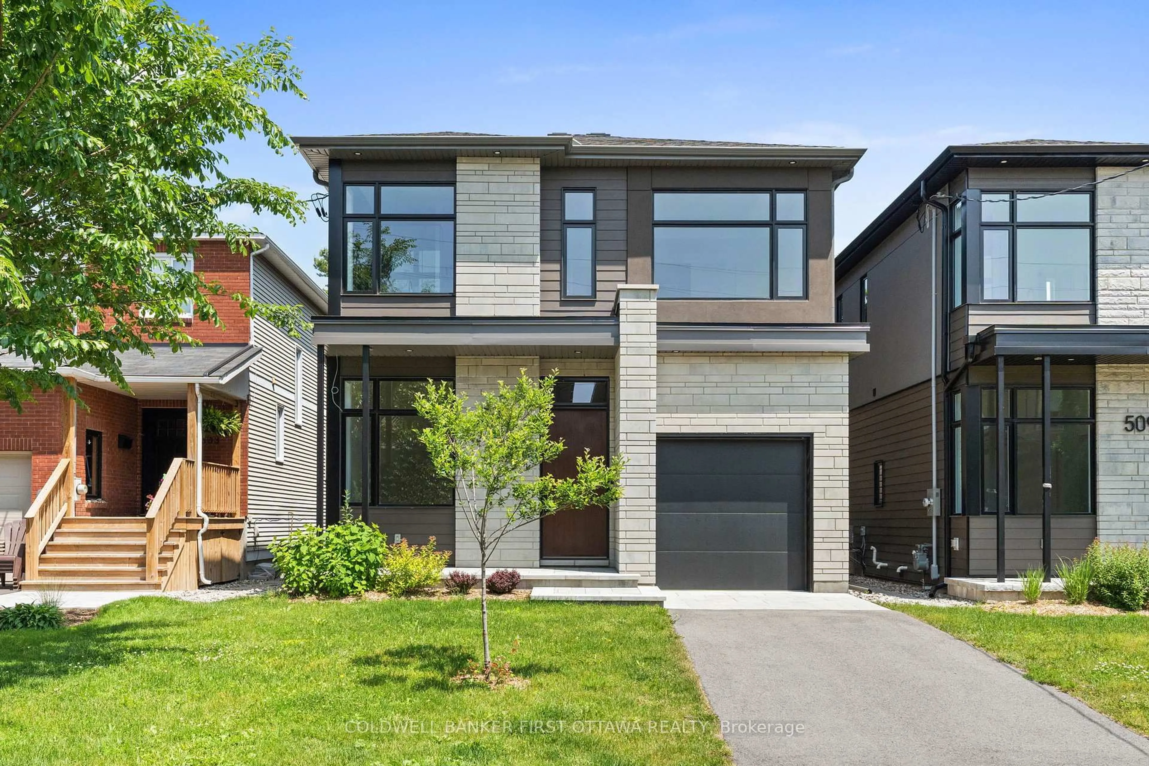 Home with brick exterior material, street for 507 Edison Ave, Ottawa Ontario K2A 1V3