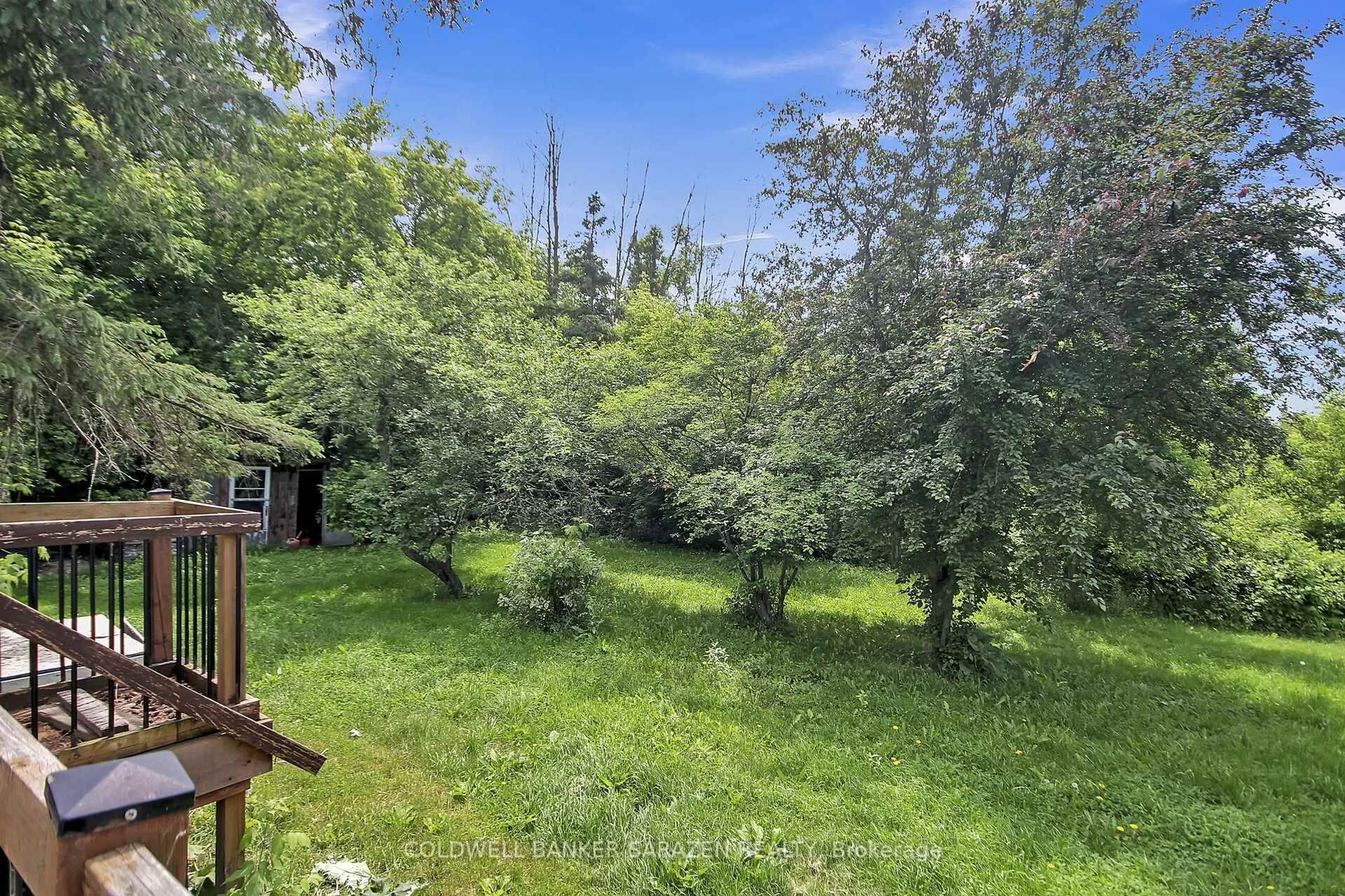 Patio, forest/trees view for 8502 Bank St, Vernon Ontario K0A 3J0