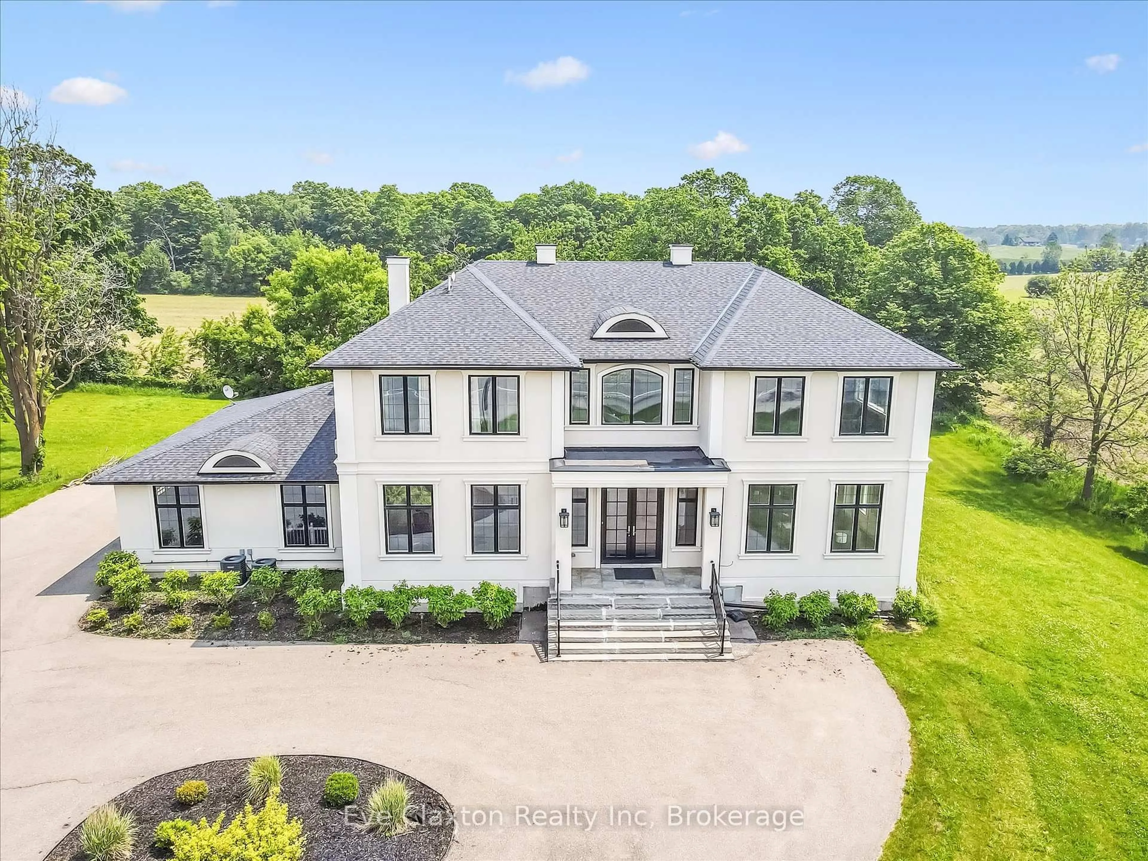 A pic from outside/outdoor area/front of a property/back of a property/a pic from drone, building for 4507 Wellington Rd. 32, Puslinch Ontario N3C 2V4