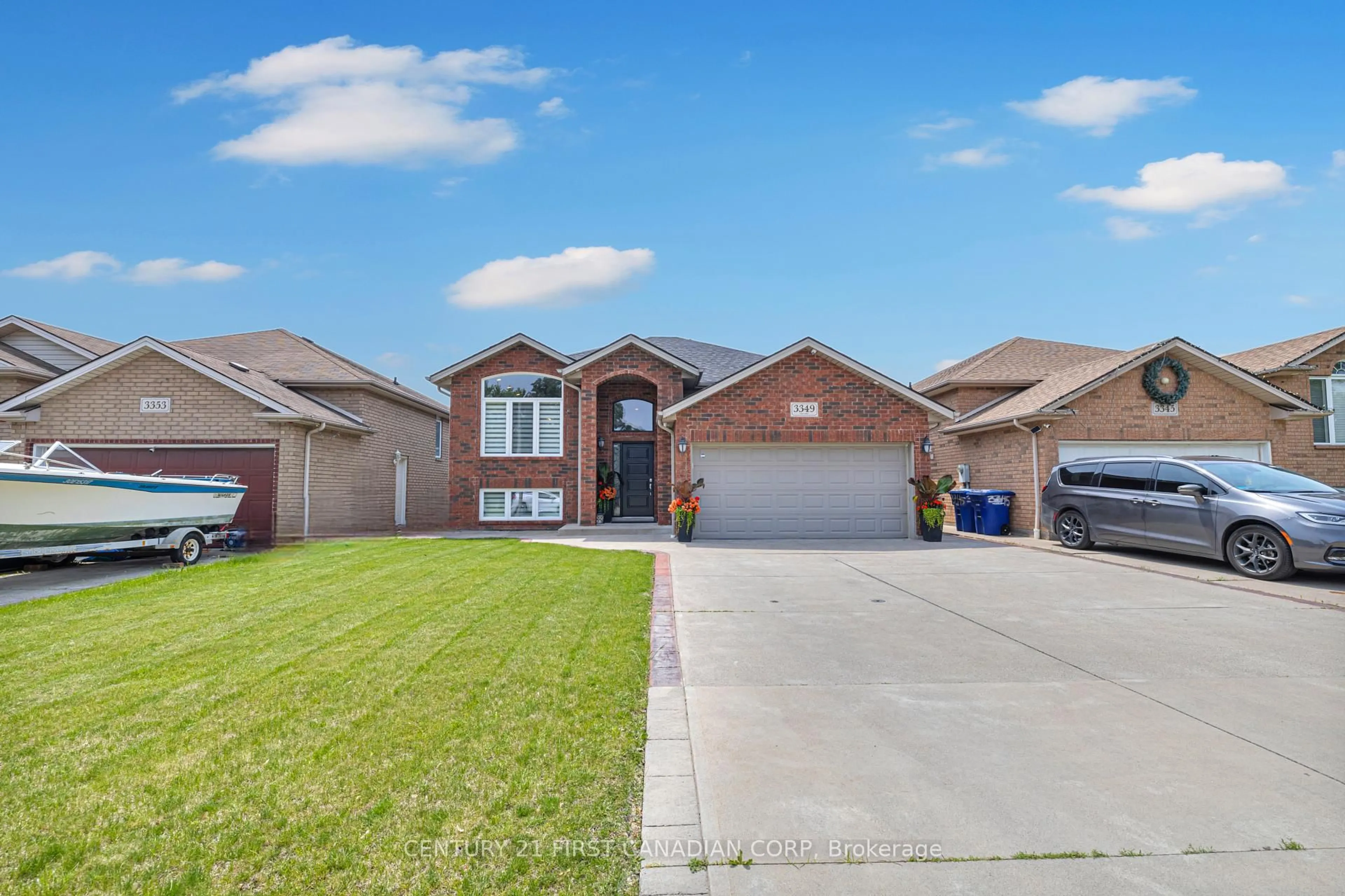 Home with brick exterior material, street for 3349 Woodward Blvd, Windsor Ontario N2W 2Y7