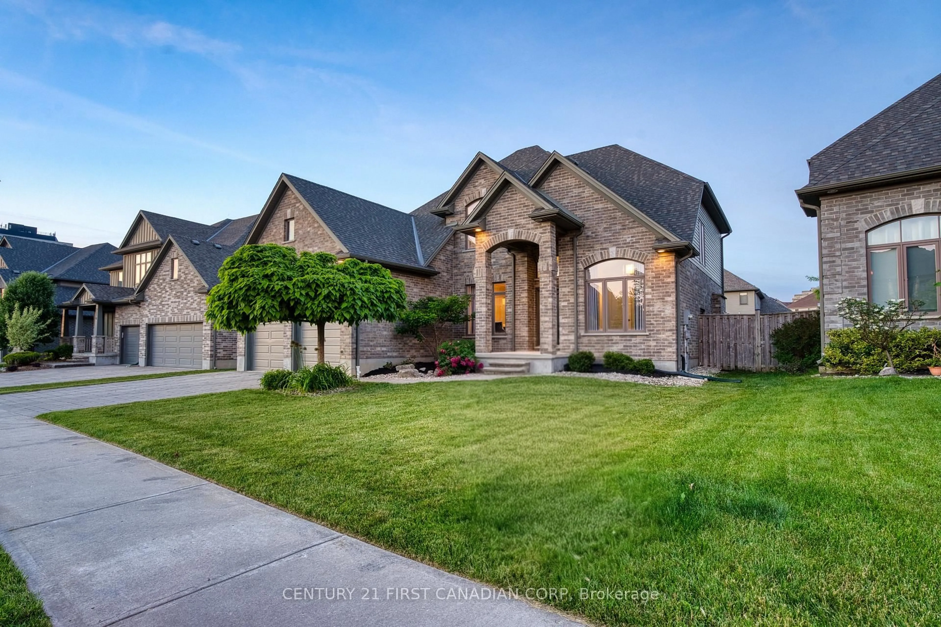 Home with brick exterior material, street for 2362 Meadowlands Way, London North Ontario N6G 5L8