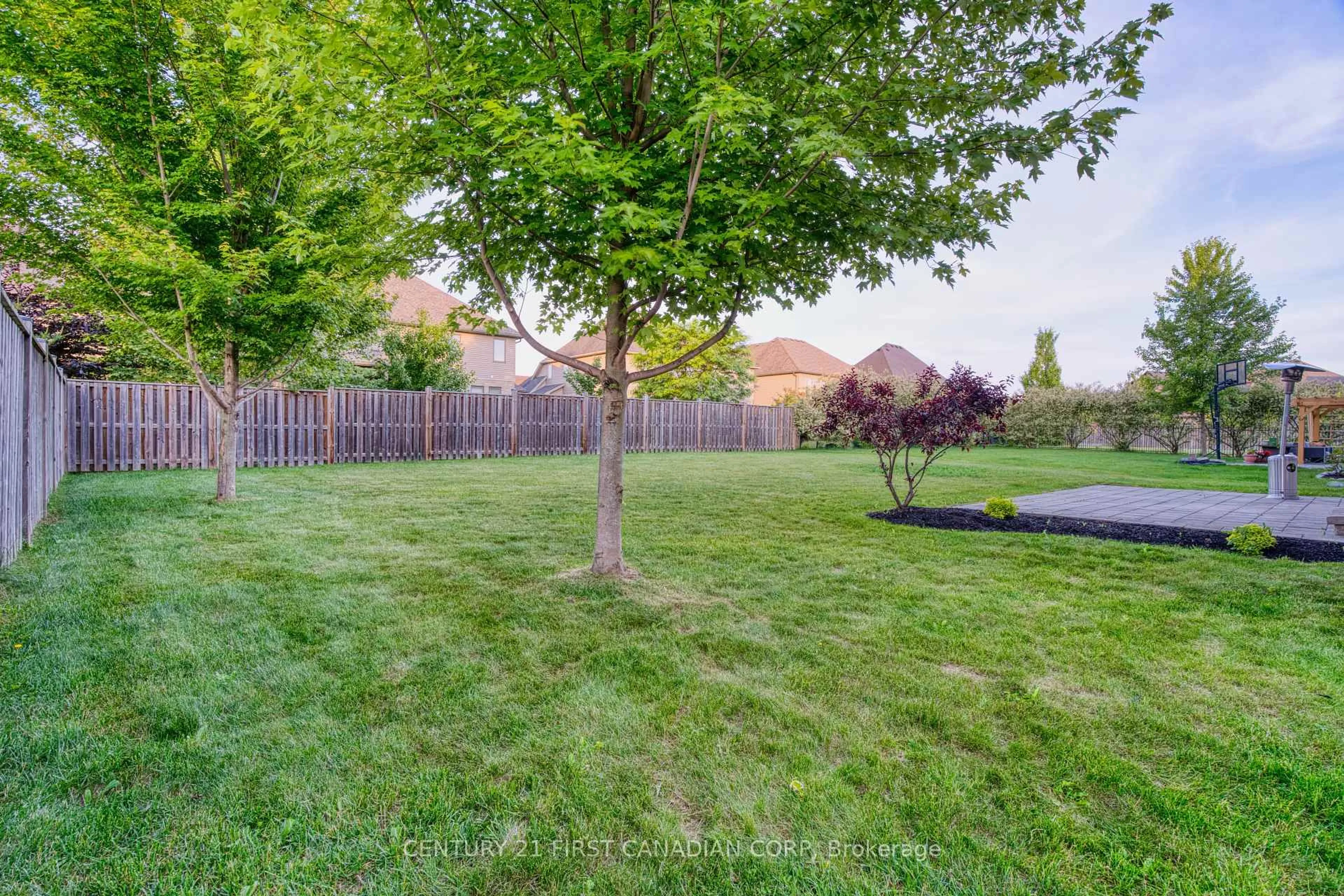 Patio, forest/trees view for 2362 Meadowlands Way, London North Ontario N6G 5L8