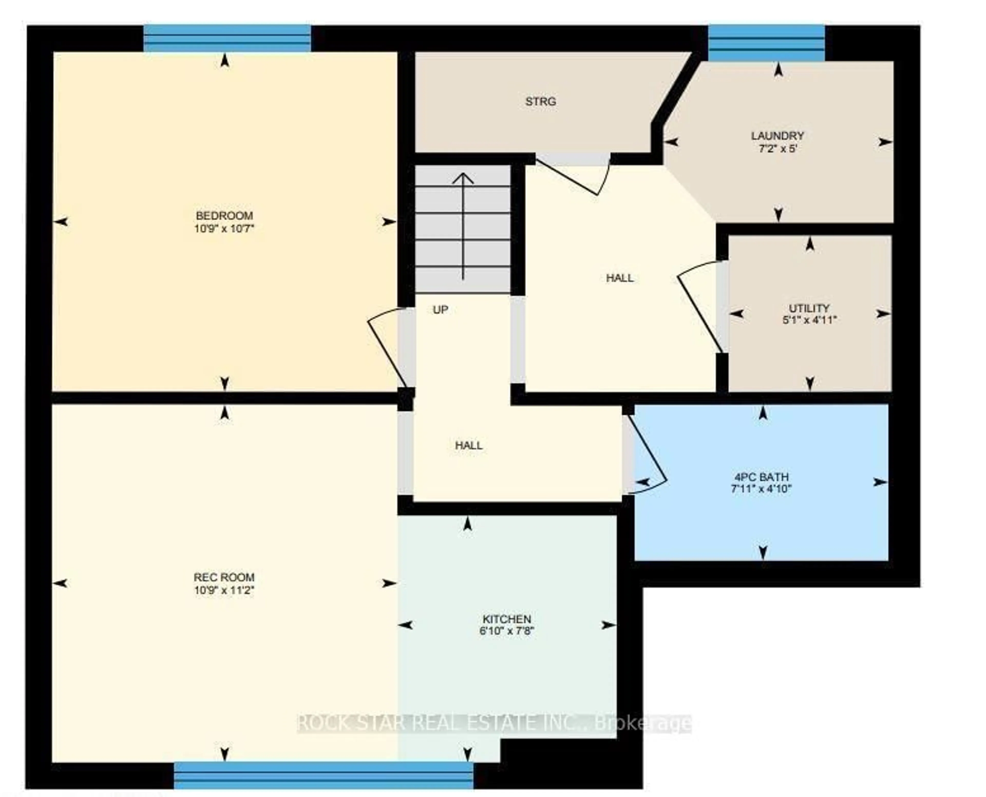 Floor plan for 694 Upper Ottawa St, Hamilton Ontario L8T 3T6