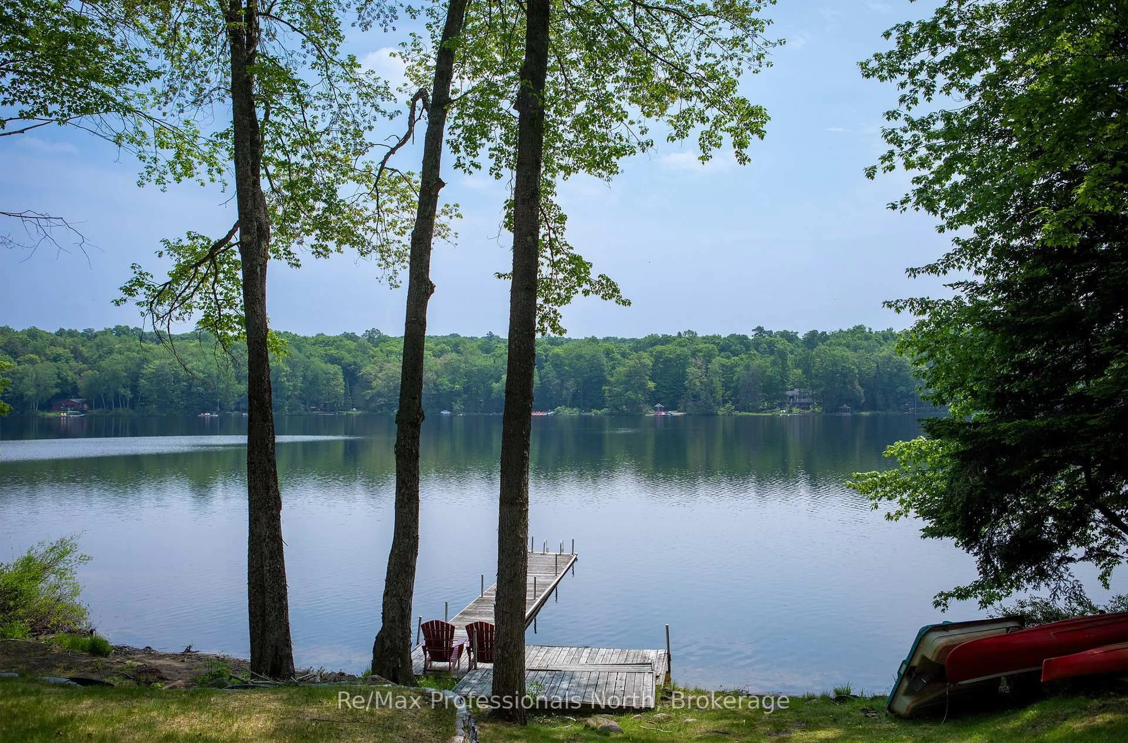 Patio, water/lake/river/ocean view for 1008 Seven Dwarfs Cres, Bracebridge Ontario P1L 1X1