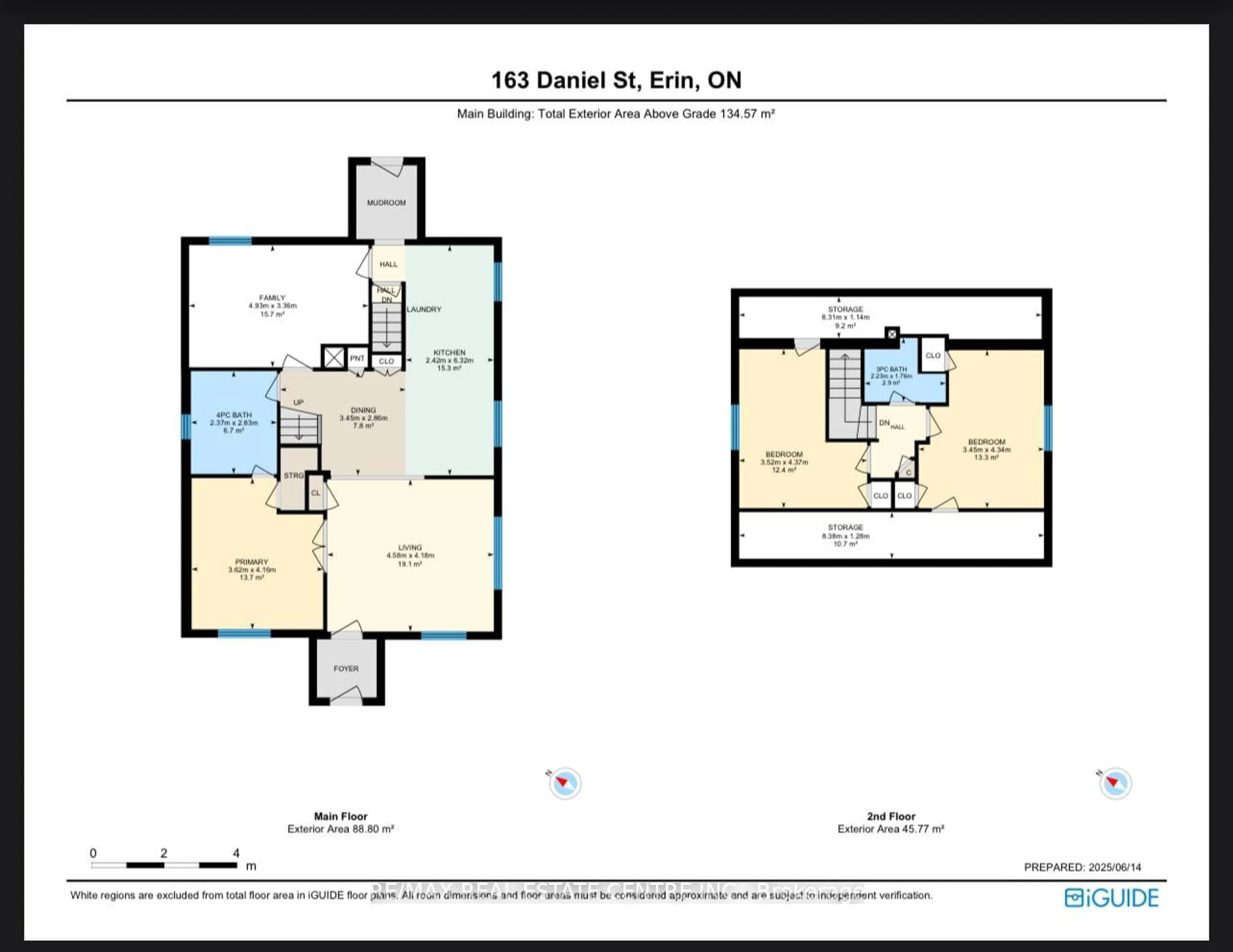 Floor plan for 163 Daniel St, Erin Ontario N0B 1T0