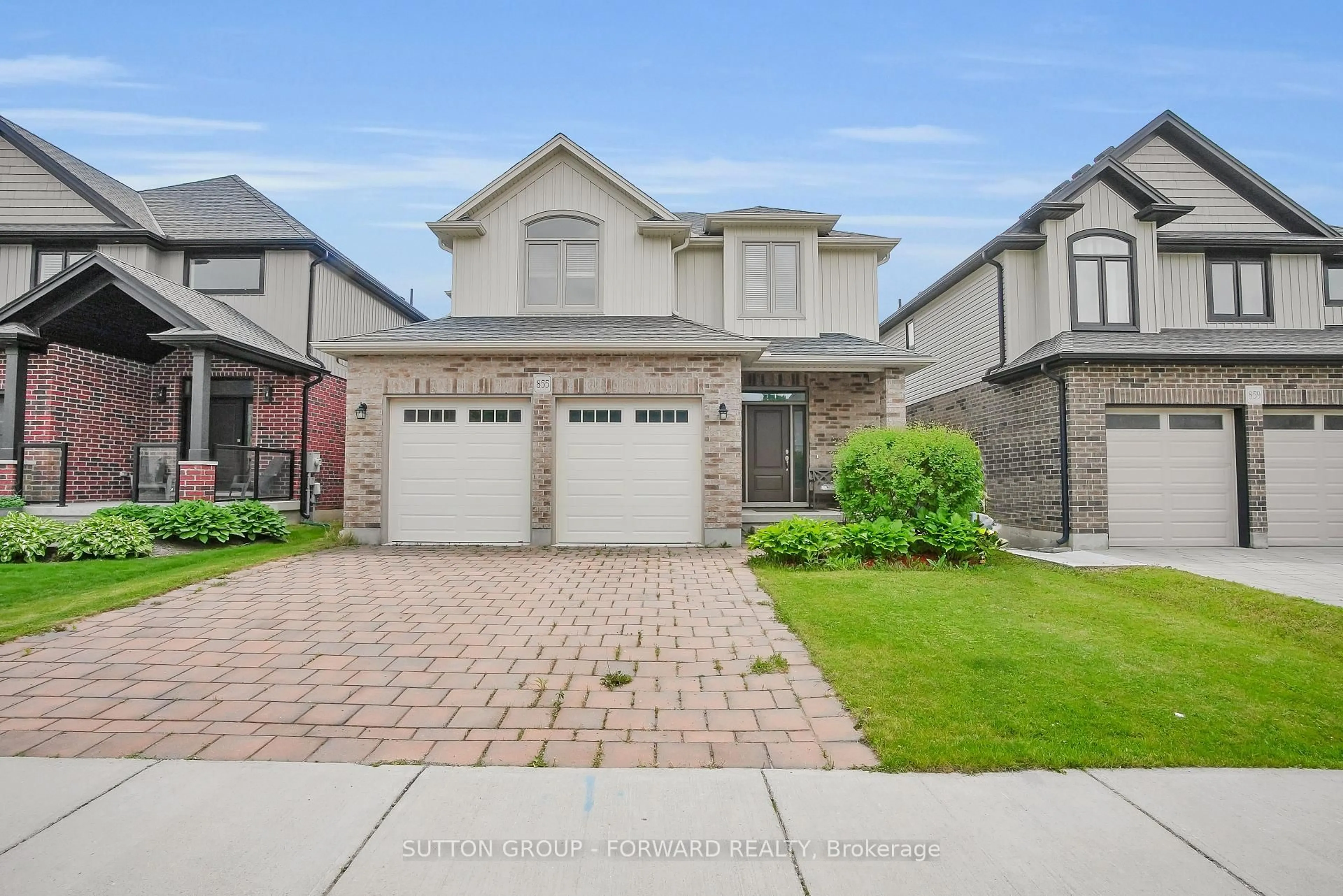 Home with brick exterior material, street for 855 Rollingacres Pl, London North Ontario N5X 0L4