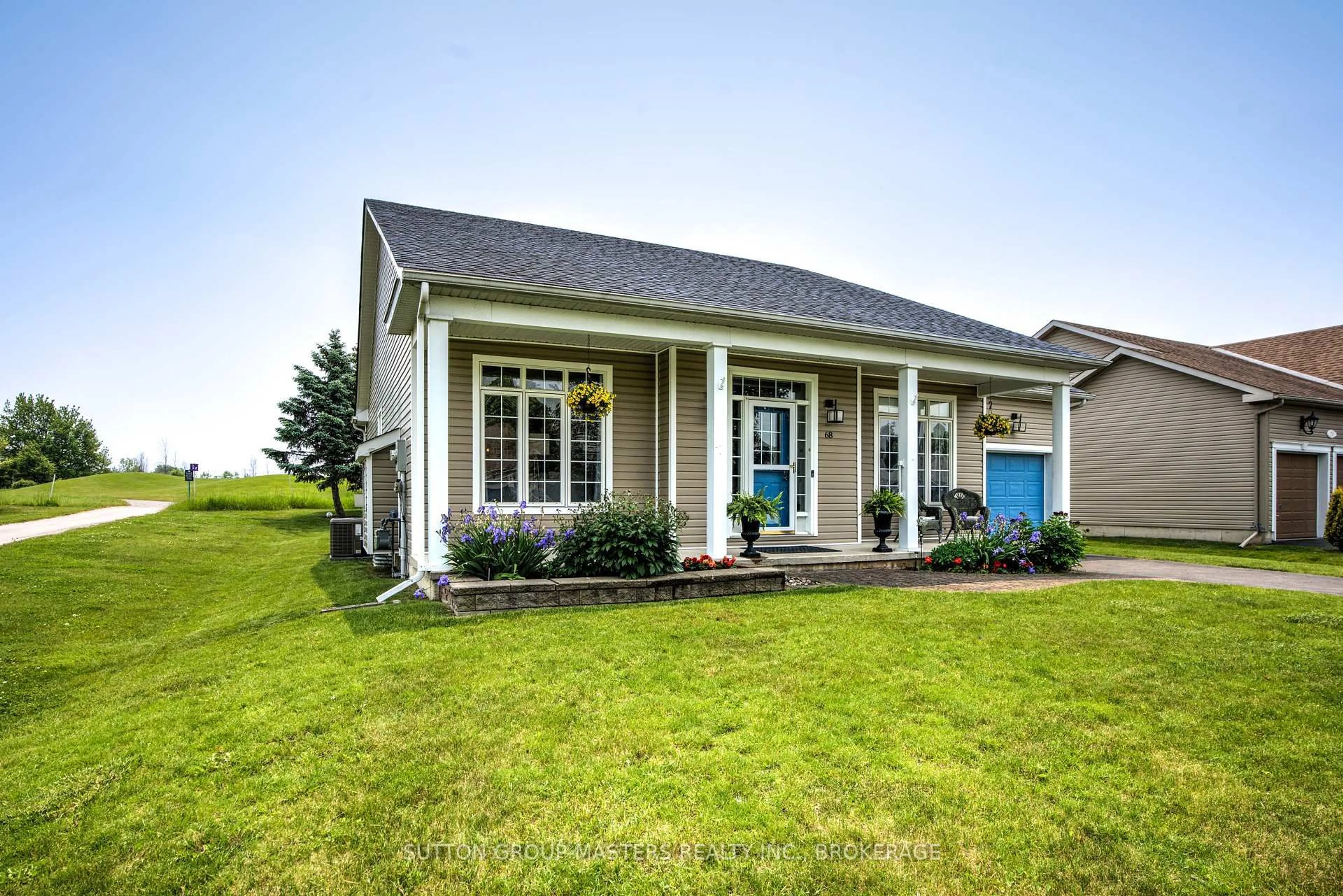 Home with vinyl exterior material, building for 68 Abbey Dawn Dr, Bath Ontario K0H 1G0