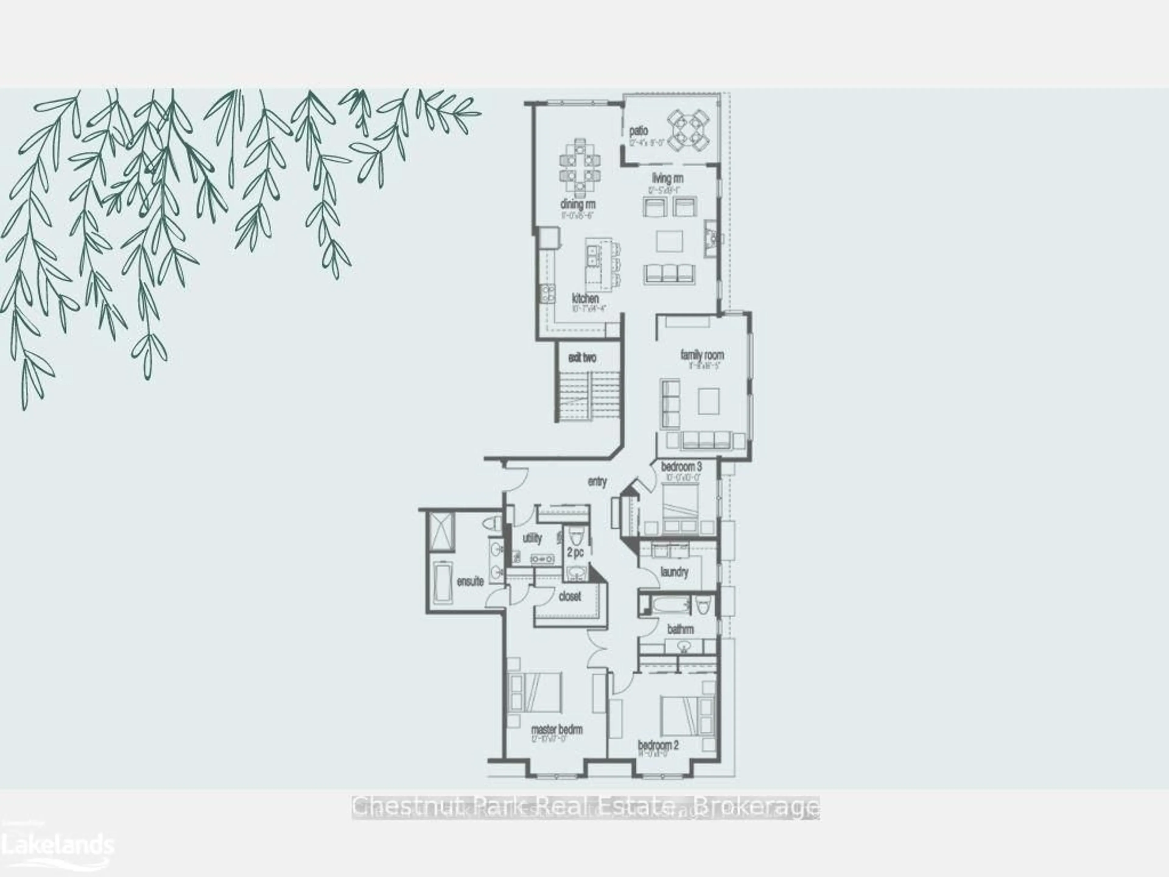 Floor plan for 404-200 ANGLO St, Bracebridge Ontario P1L 1G4